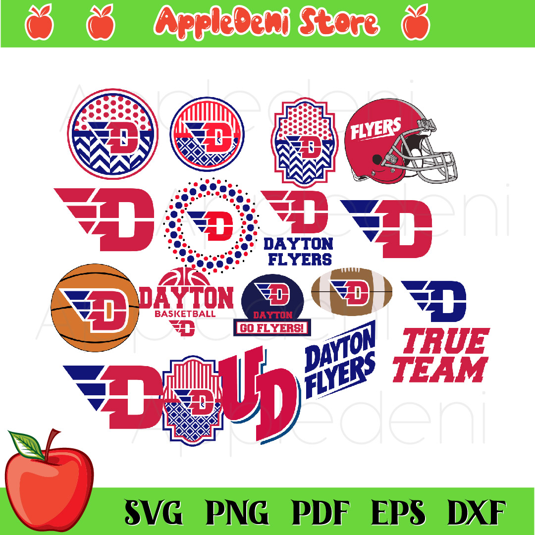 Dayton Flyers Logo Bundle File Svg, Sport Svg, Sport Logo Te | Inspire ...