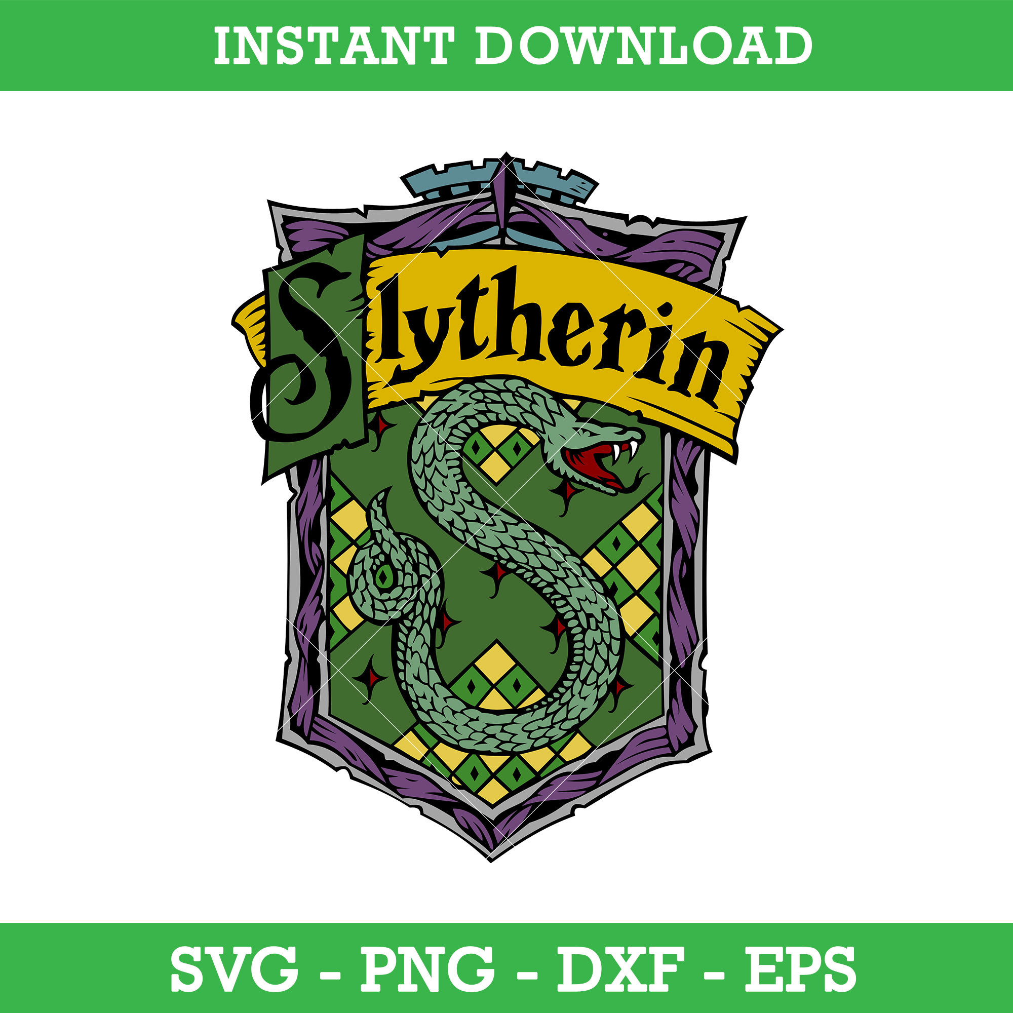 Pantofole Harry Potter Slytherin – Unisex Adulto Con Stemma – Nere E Verdi – Taglia UK 5-7