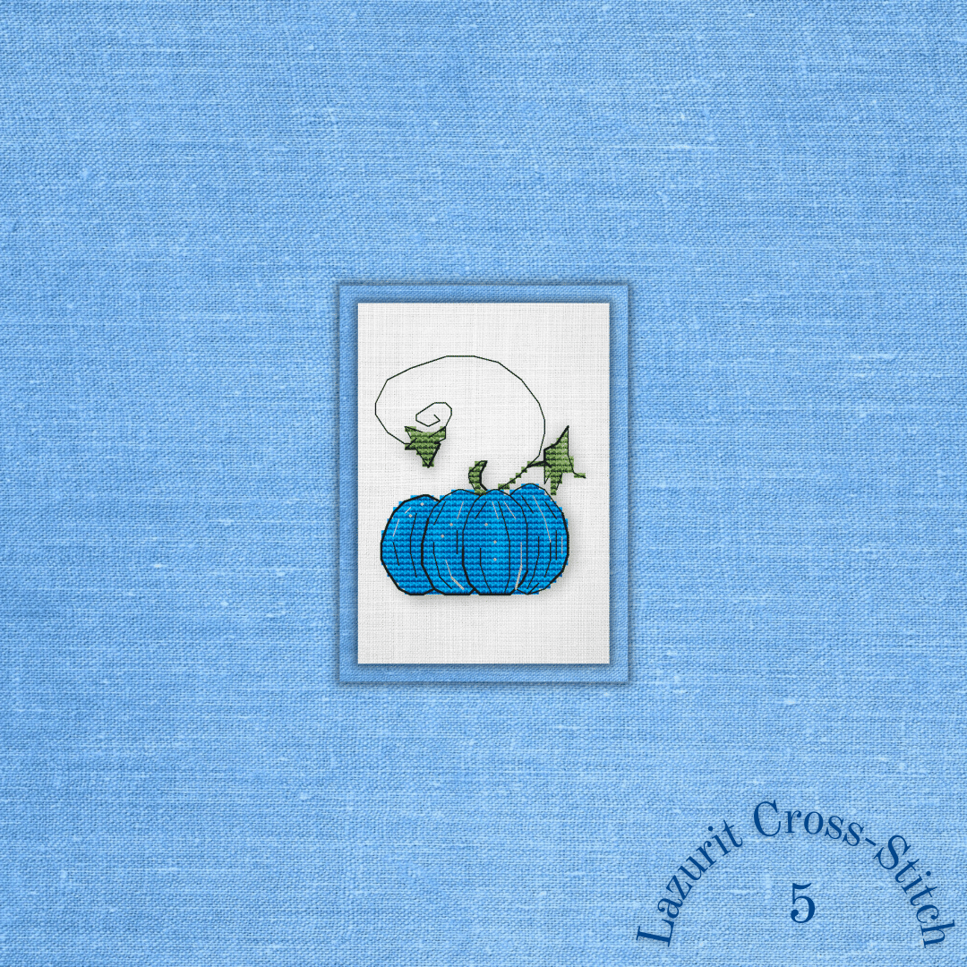 Pumpkin cross stitch pattern | Inspire Uplift