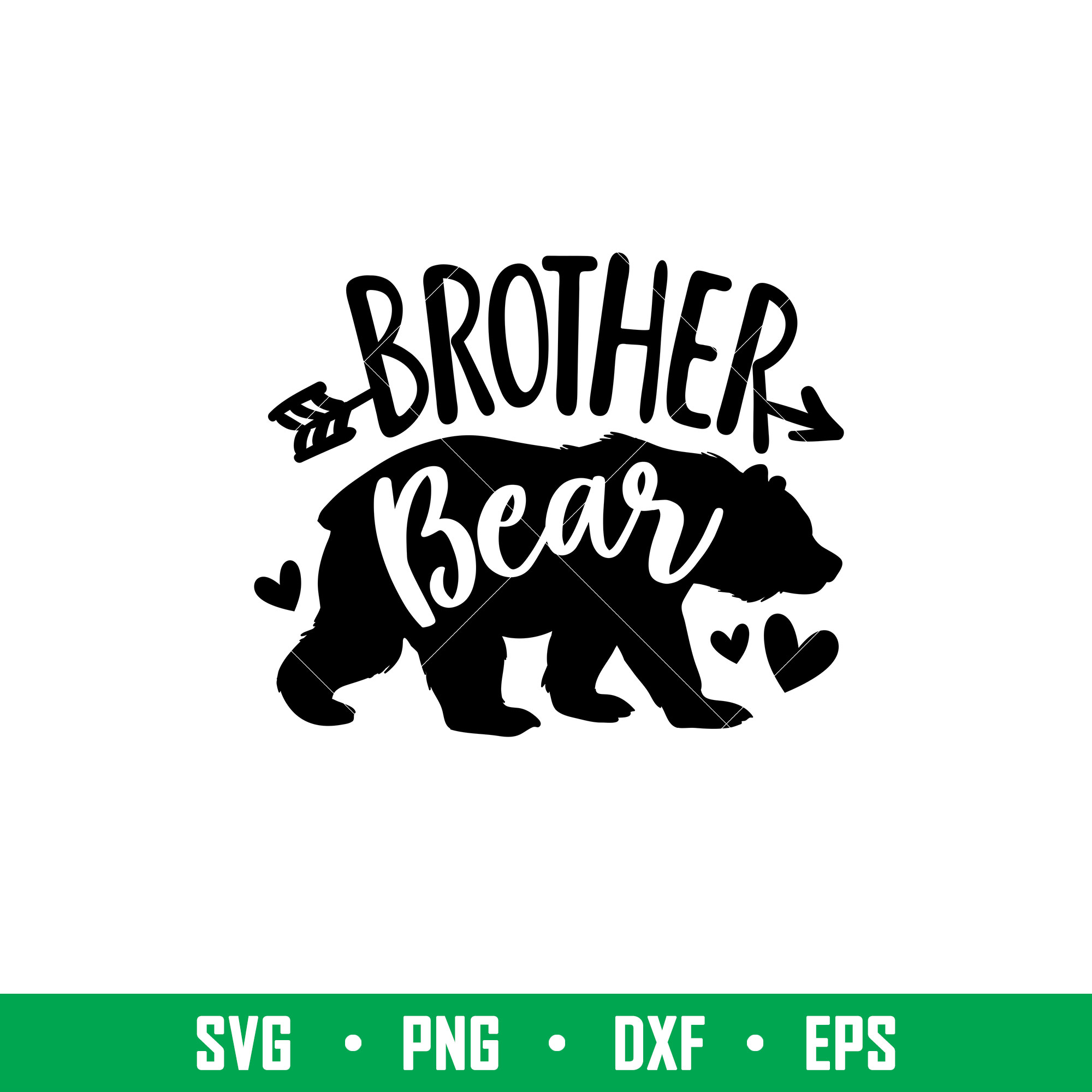 Brother Bear Family, Brother Bear Family Svg, Mom Life Svg, Inspire