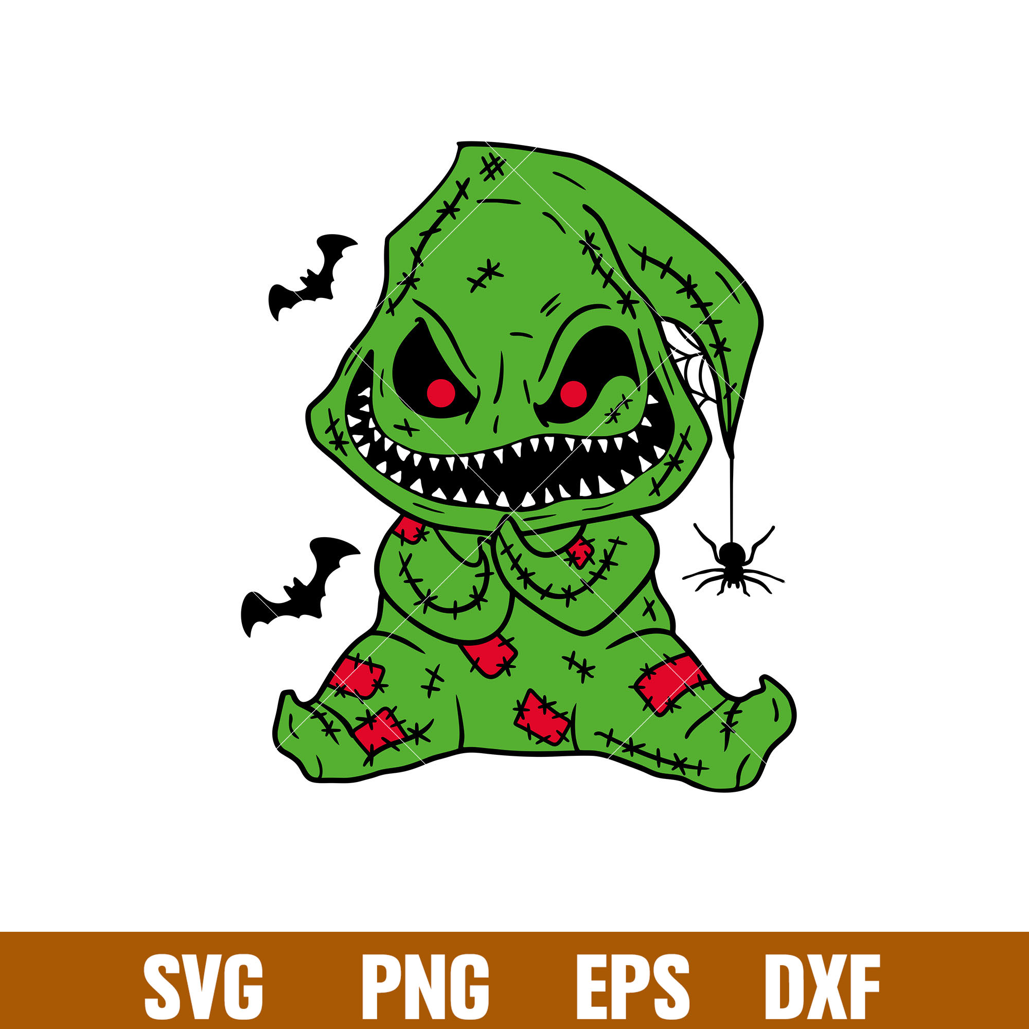 Oogie Boogie 1, Oogie Boogie Svg, Halloween Svg, Spooky Seas | Inspire