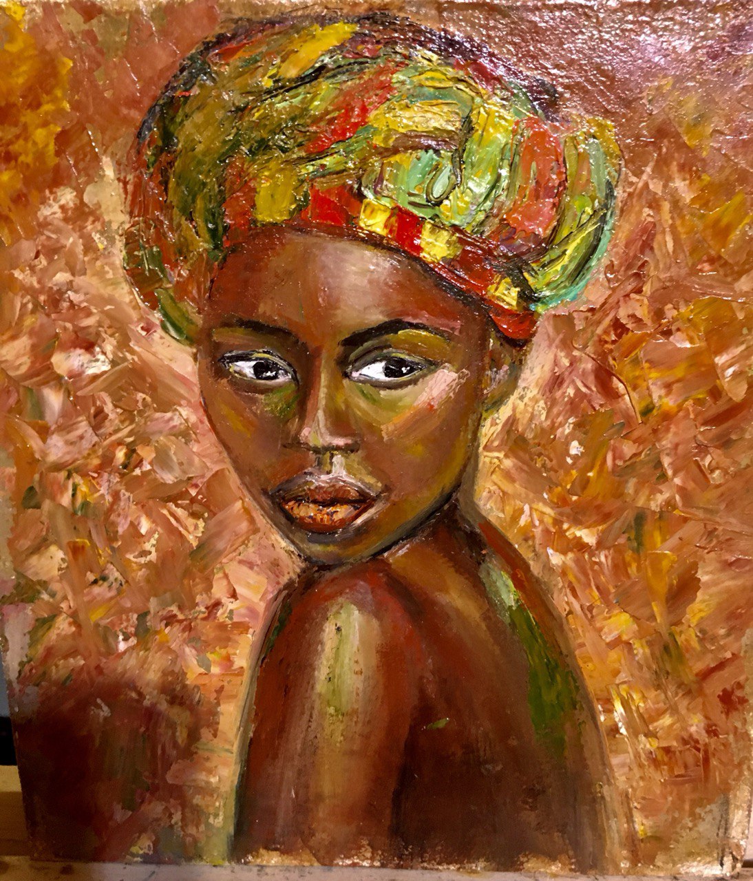 African American Women Lady Original Oil painting Art wall 8 | Inspire ...