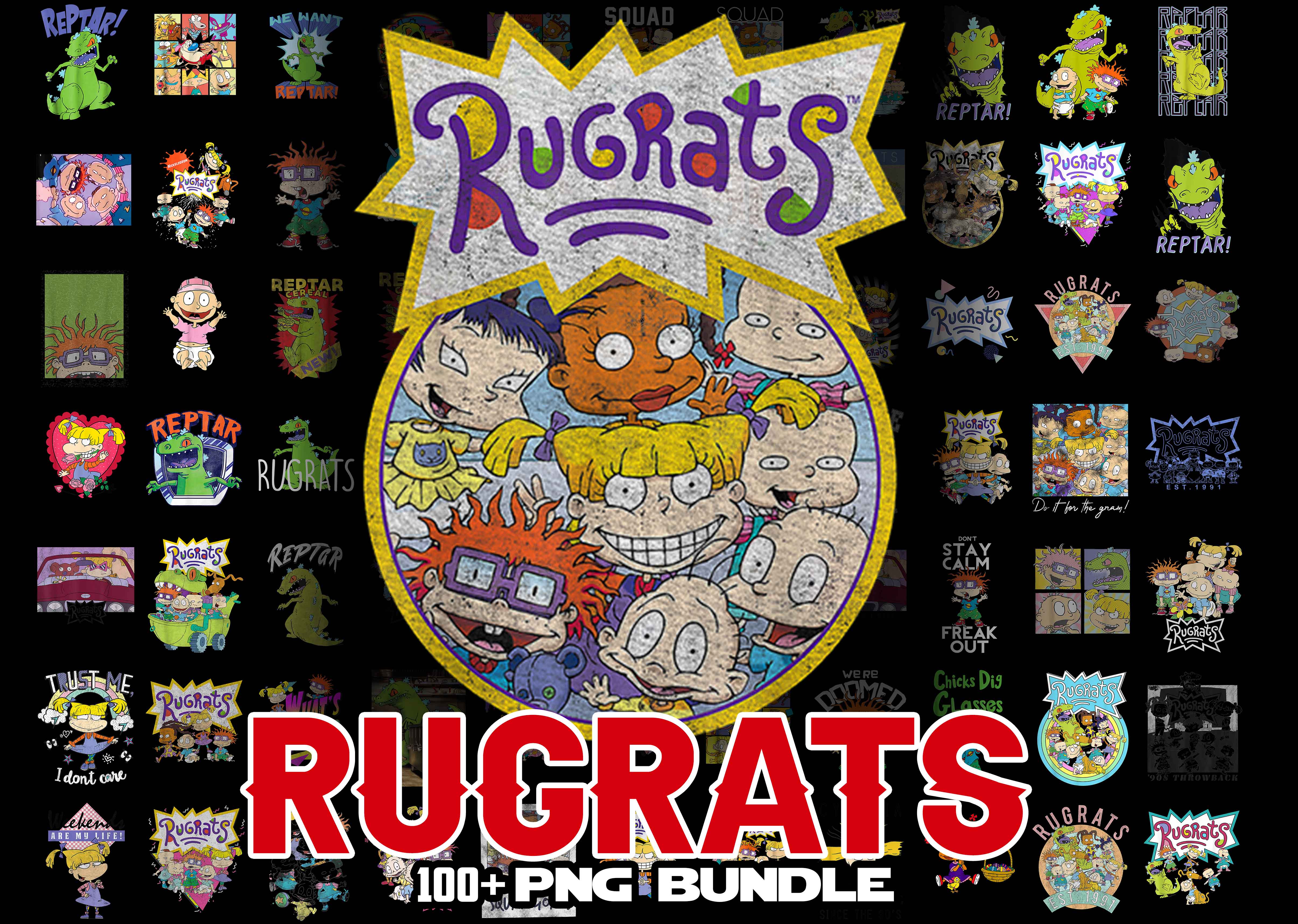 Bundle 200 Rugrats png, Rugrats Bundle, Rugrats Friends, Tom - Inspire ...