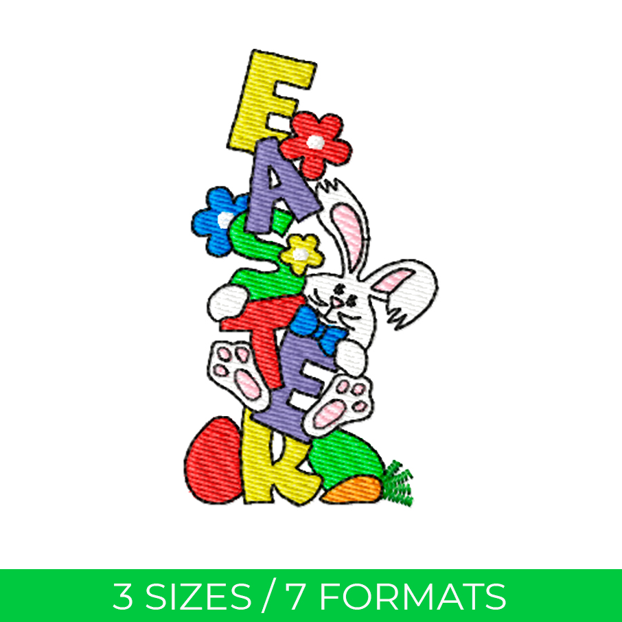 Easter machine design, Easter embroidery design, Pes embroid | Inspire ...