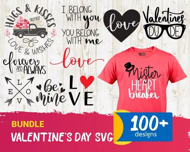 VALENTINE SVG BUNDLE - Mega Bundle svg, png, dxf, Files For - Inspire ...