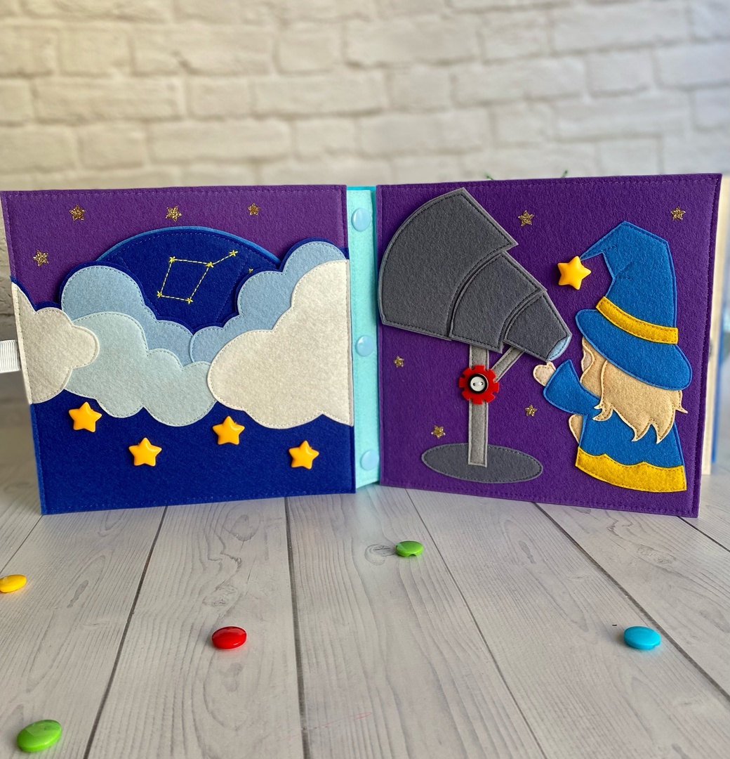 A scientific book Quiet Book for kids | Inspire Uplift