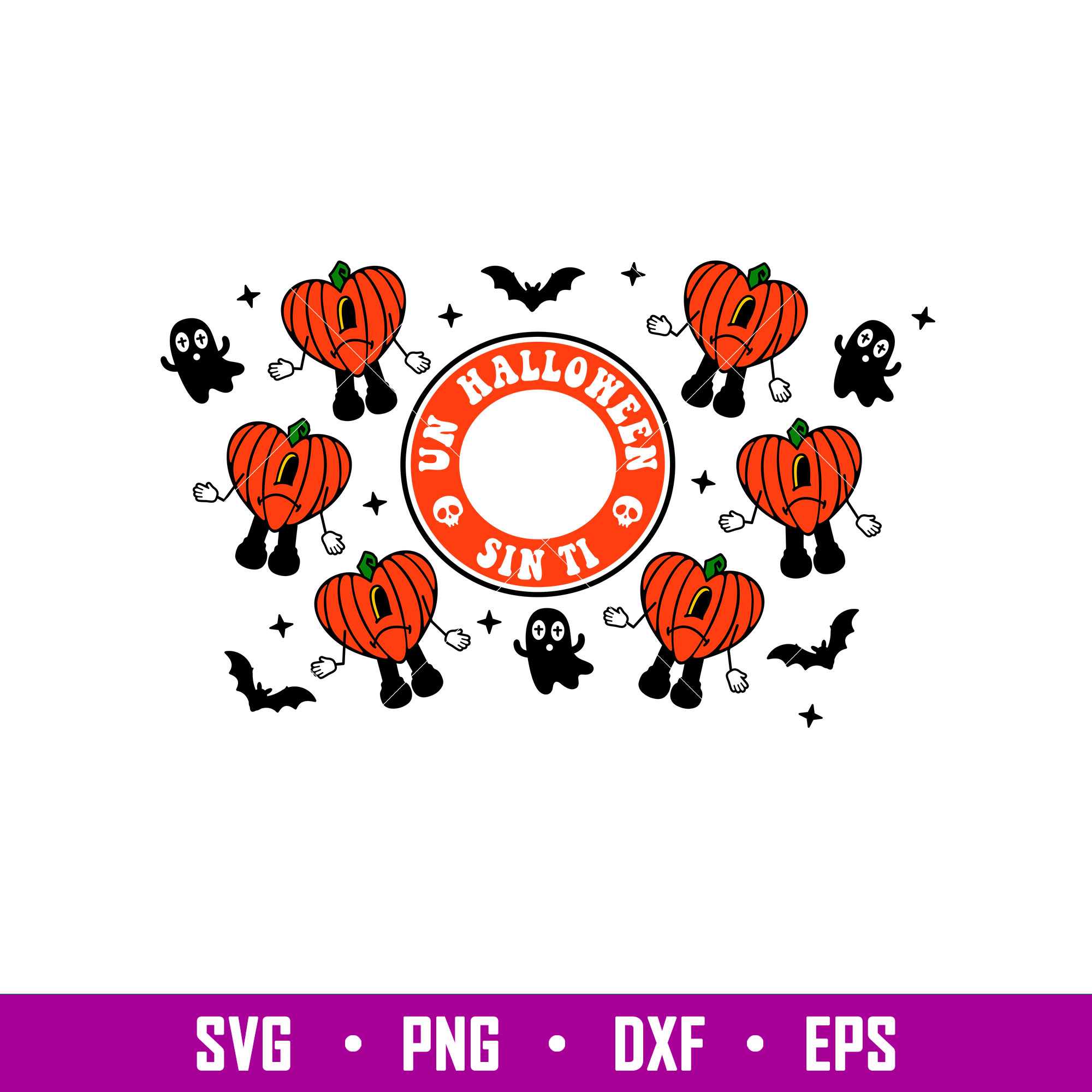 Bad Bunny Un Halloween Sin Ti Full Wrap,Bad Bunny Un Hallowe Inspire