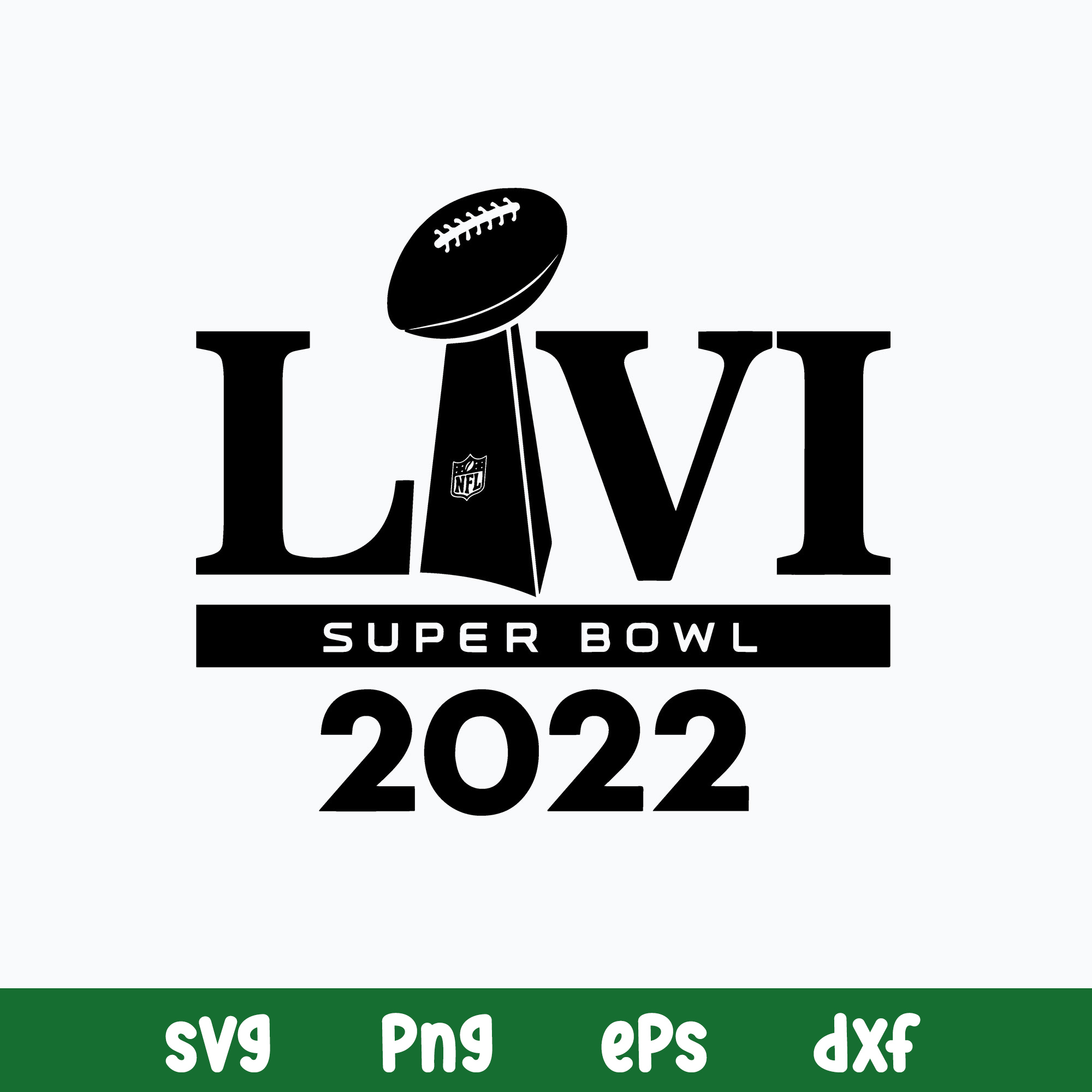 Super Bowl 2022 Logo Svg, Png Dxf Eps File Inspire Uplift