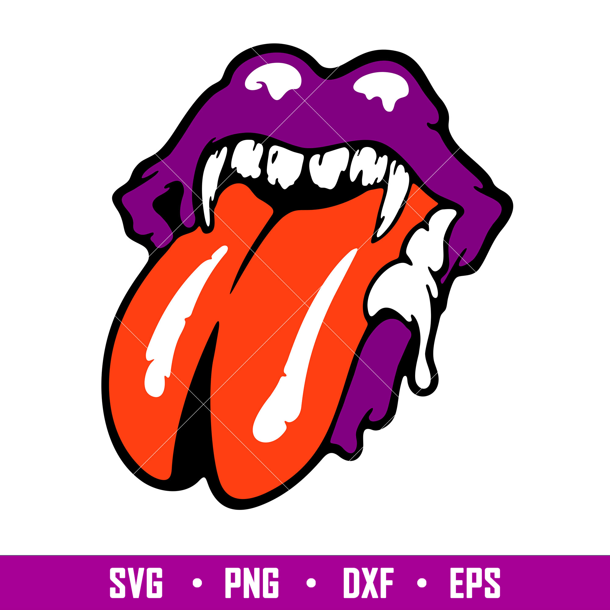 Halloween Rolling Stones Lips, Halloween Rolling Stones Lips - Inspire ...