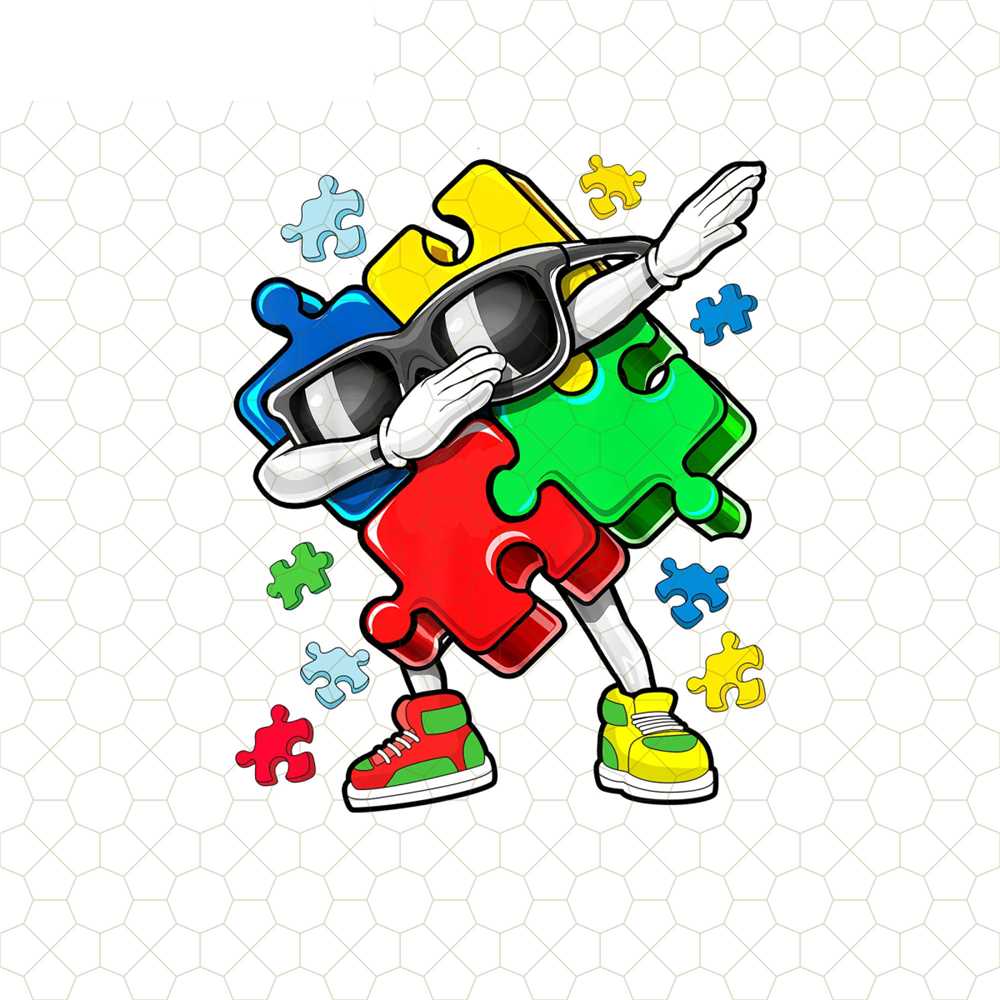 Autism puzzle piece png sublimation design download, Autism | Inspire ...