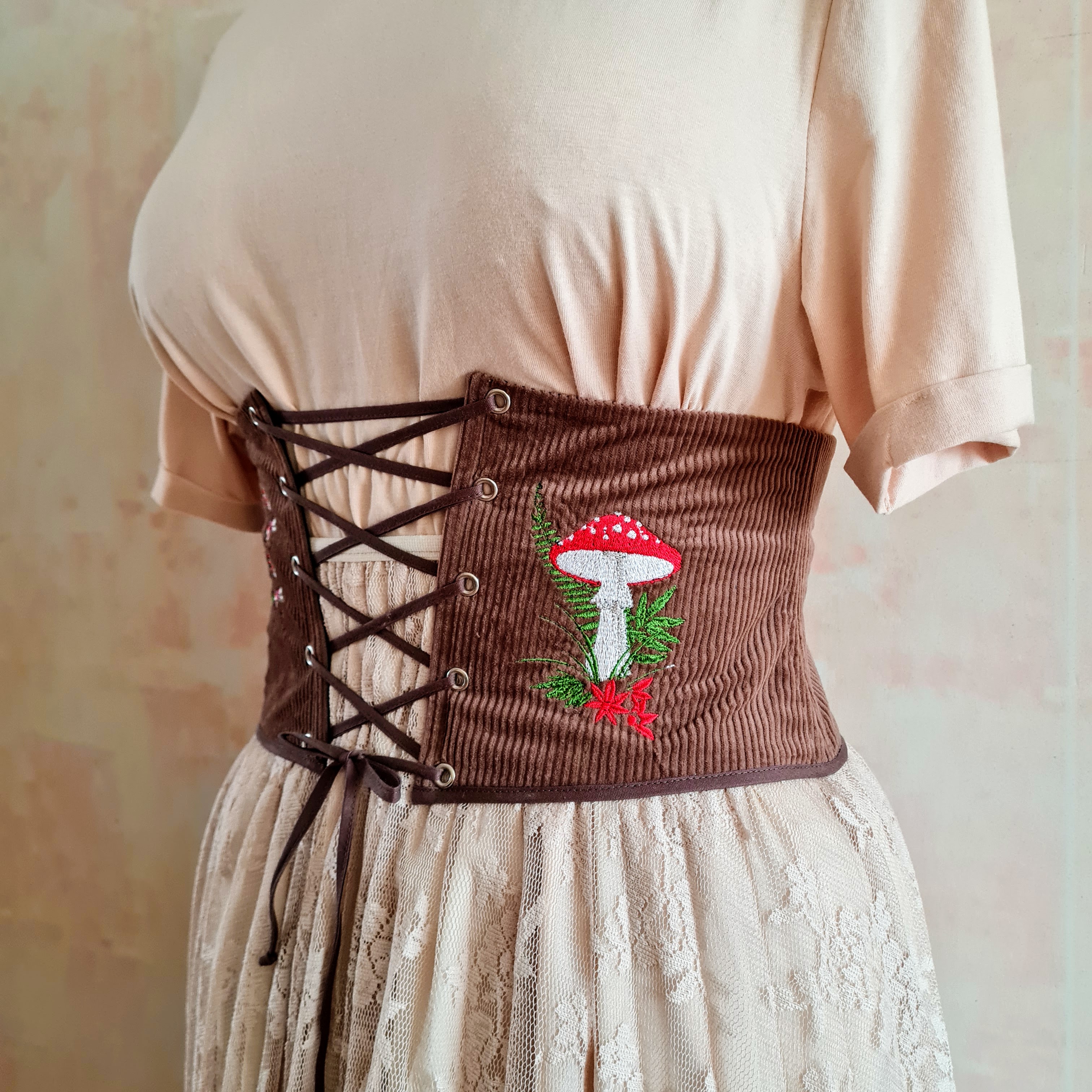 underbust corset belt plus size