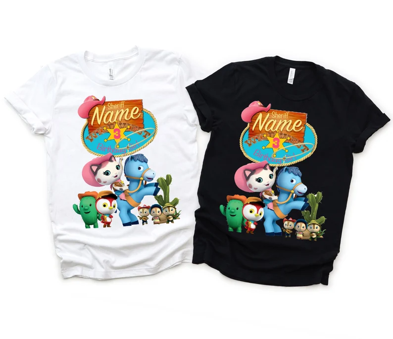 Sheriff Callie Birthday Family custom Tshirts. Sheriff Call Inspire