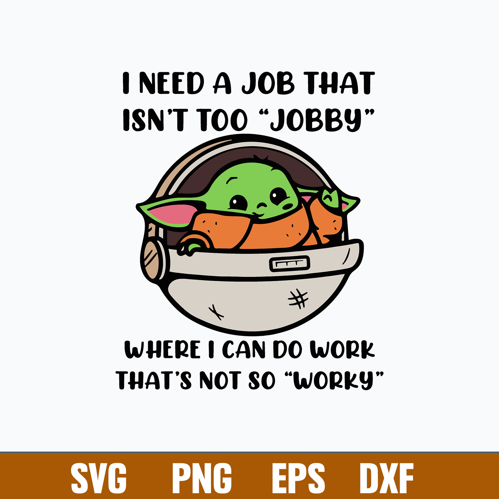 I need a job that isnt too jobby where i can do work that s inspire