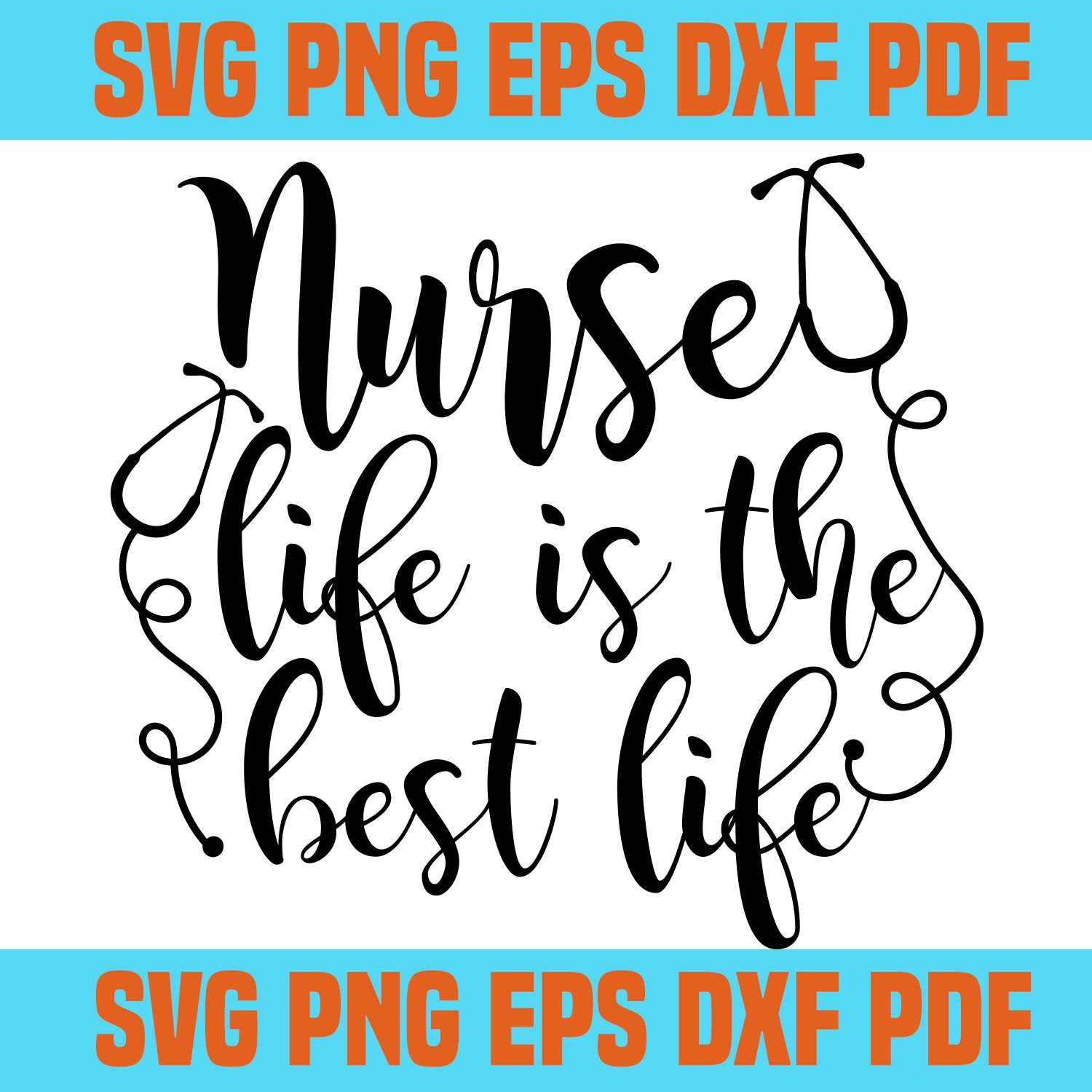 Life nurse is the best life svg,svg,saying nurse svg,svg cri Inspire