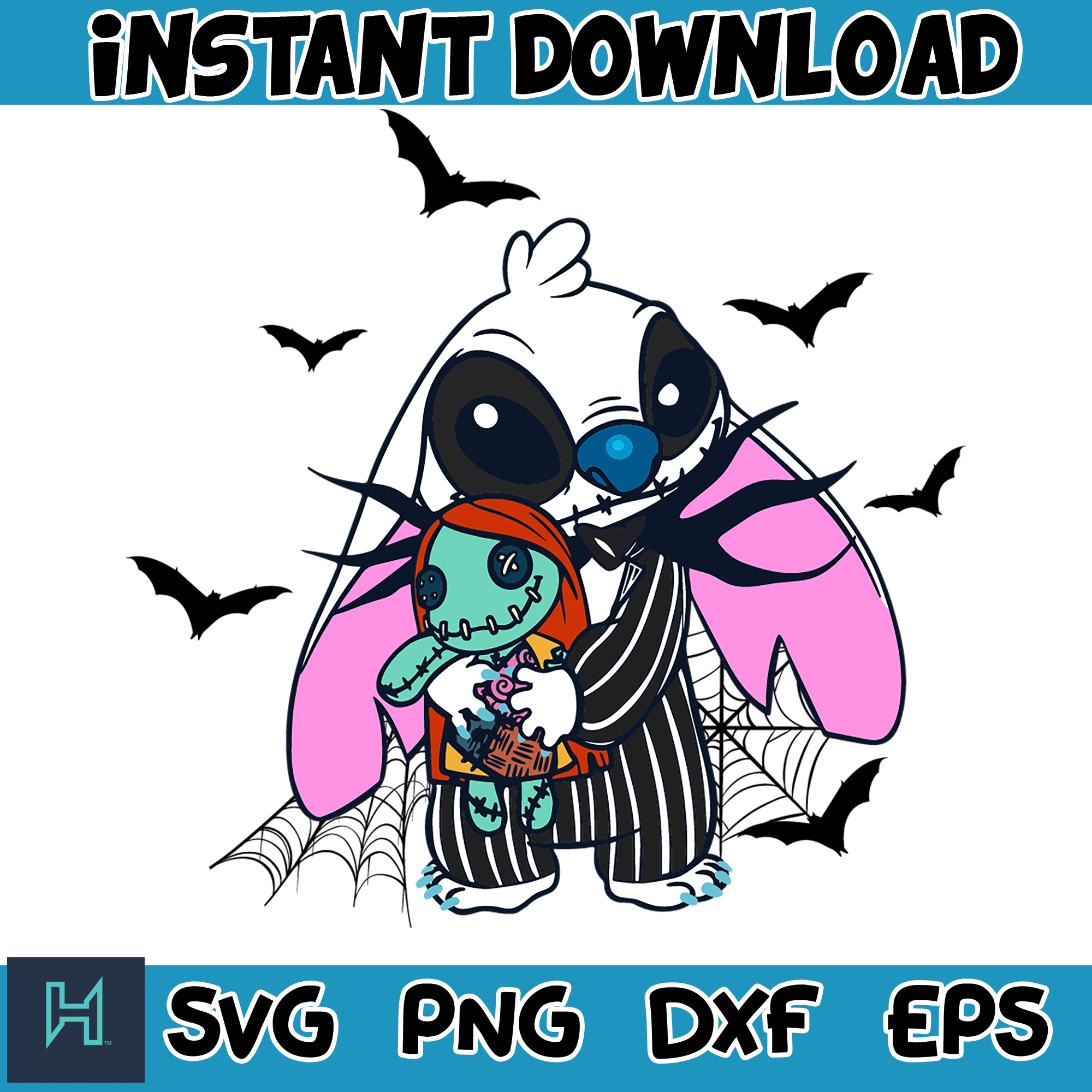 Halloween stitch svg stitch halloween svg stitch cut file inspire