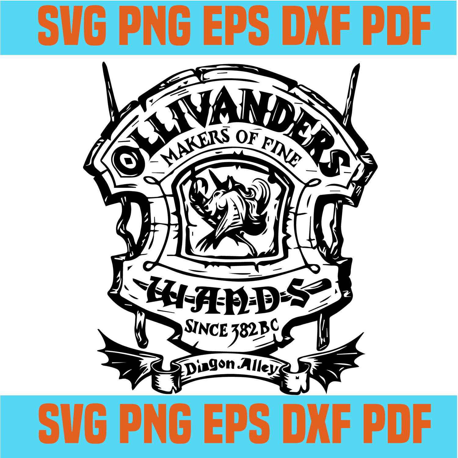 Ollivanders wands SVG,SVG ,svg cricut, silhouette svg files, | Inspire ...