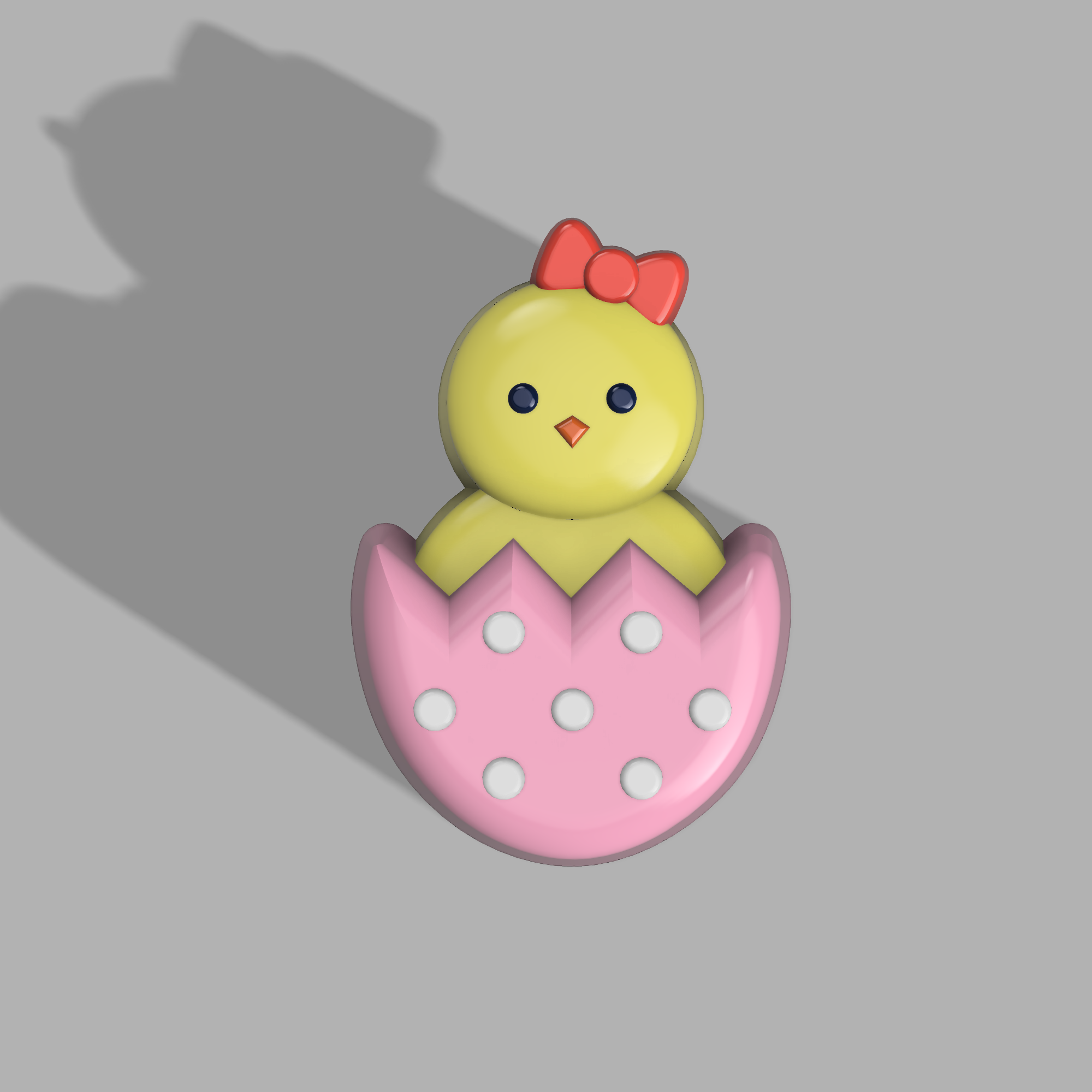 Girl chicken in the shell STL file Inspire Uplift