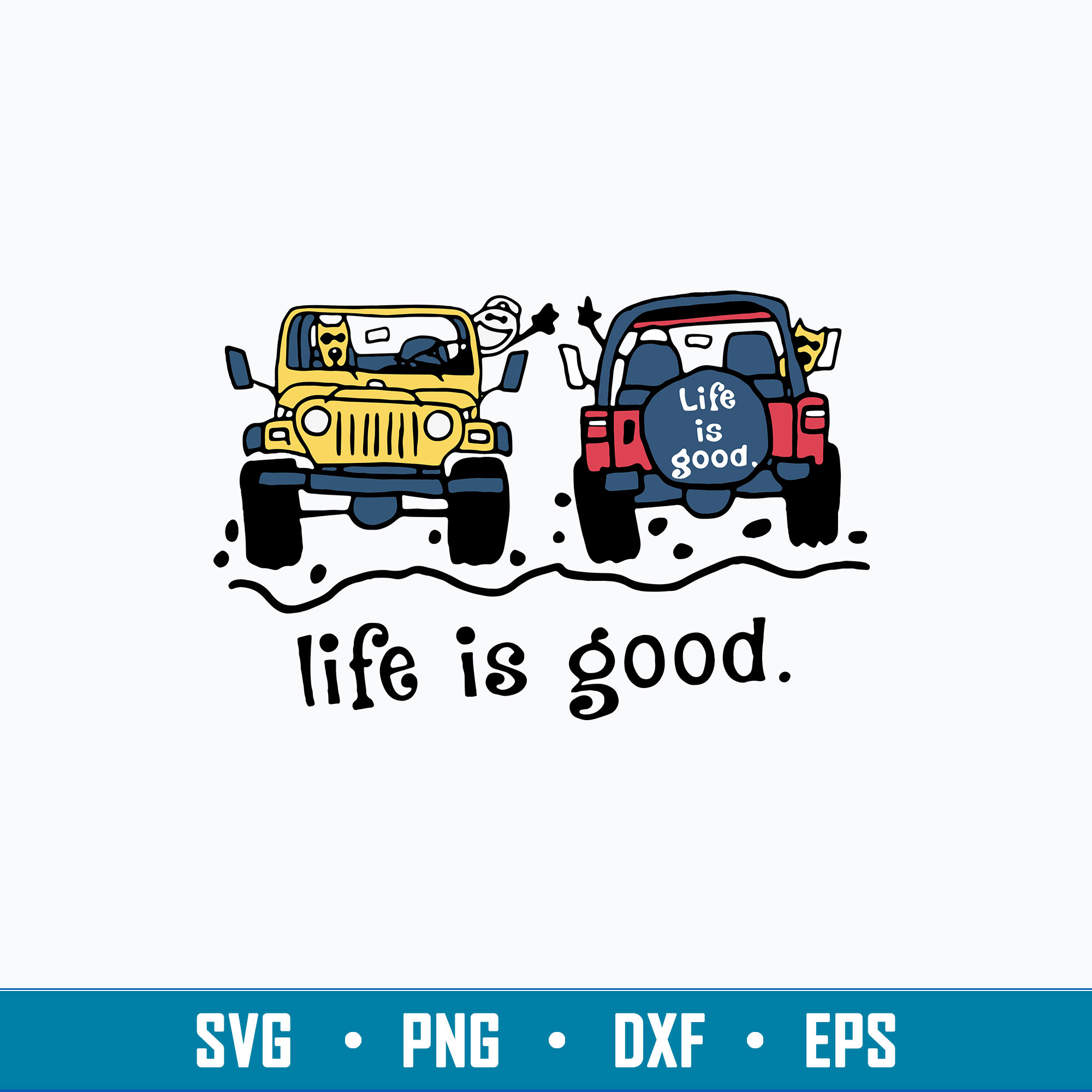 Jeep Life Is Good Svg, Jeep Car Lover, Drive Jeep Svg, Off R Inspire