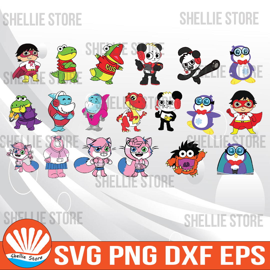 Ryans World Birthday svg, Cartoon svg, Cricut, svg files, Fi | Inspire ...