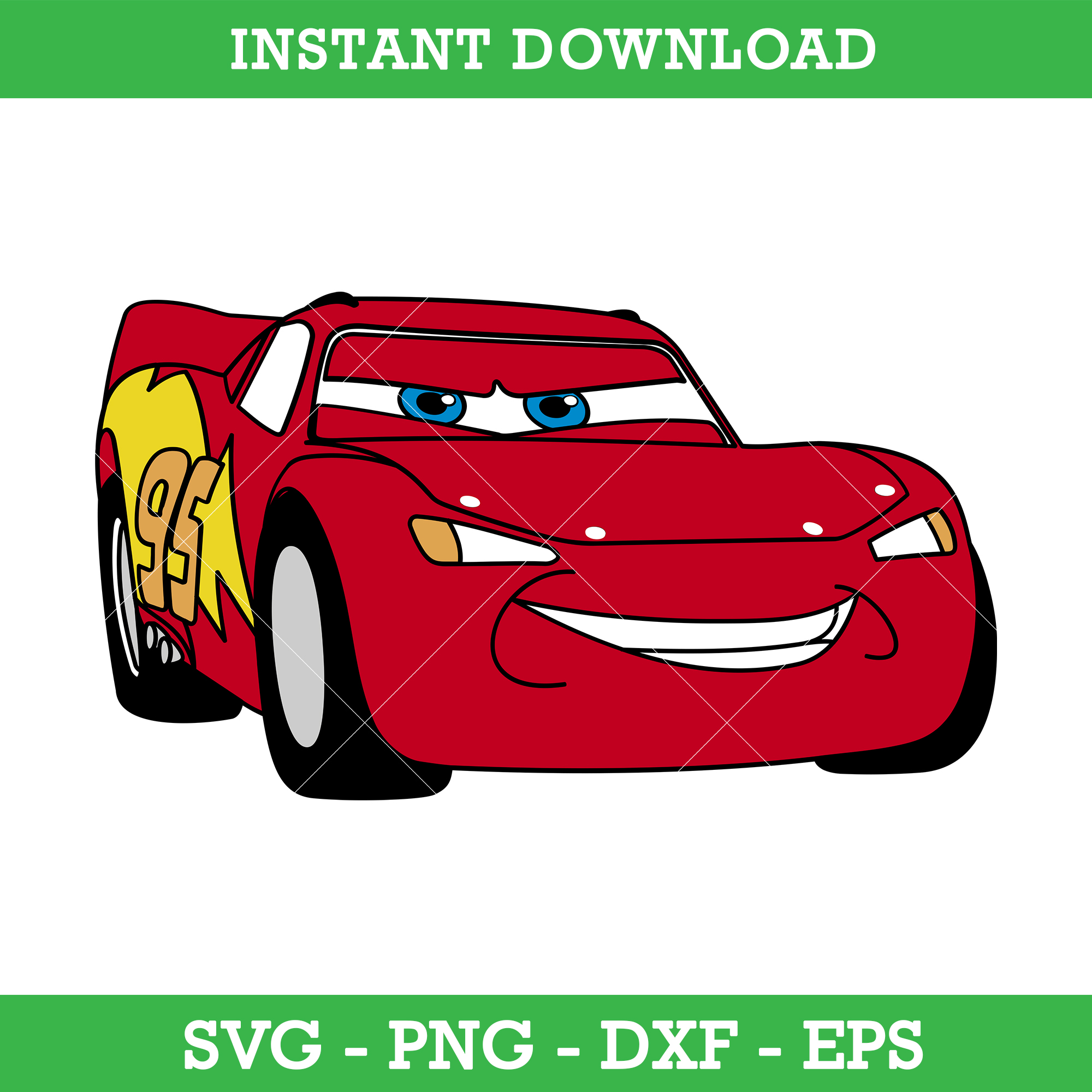 Lightning McQueen Svg, Disney Pixar Car Svg, Disney Cars Svg Inspire