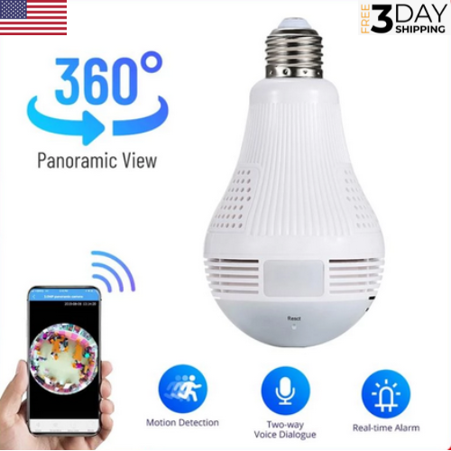 Hidden Security Camera Discreet Cam Wireless WiFi Motion Aud Inspire