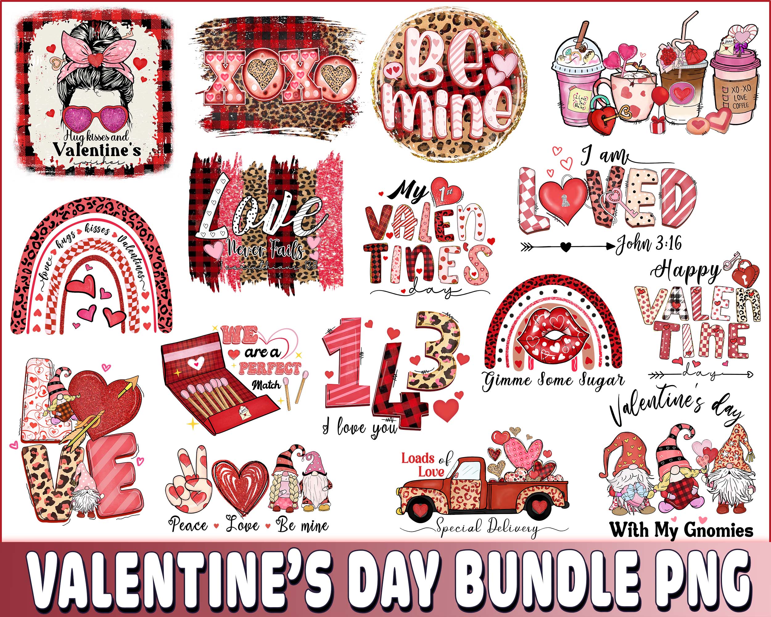 Valentines Day Sublimation bundle SVG, Valentine Day love su - Inspire ...
