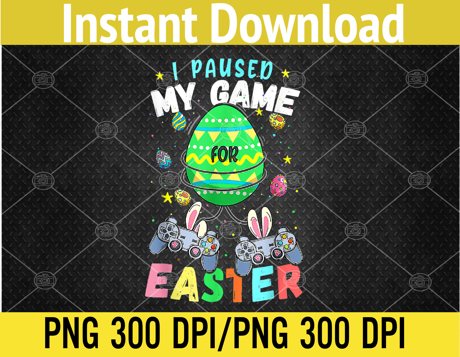 I Paused My Game For Easter Boy Gamer Video Controller Egg P - Inspire ...