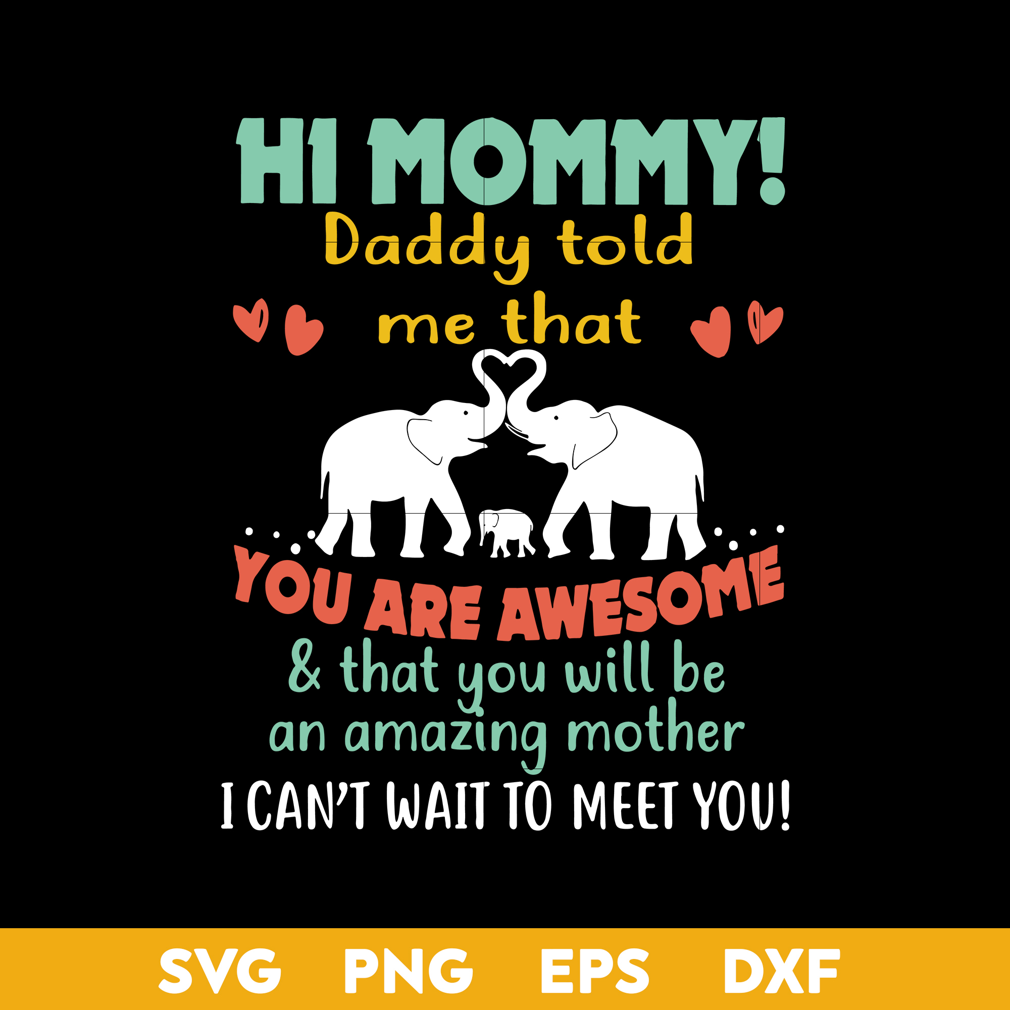 Hi Mommy Daddy Told Me That You Are Awesome & That You Wil B Inspire