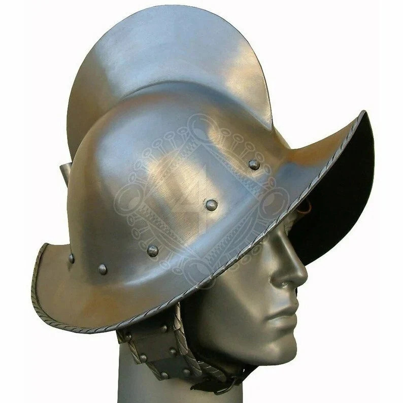 18GA SCA Spanish Morion Helmet Medieval Conquistador Costume Inspire Uplift