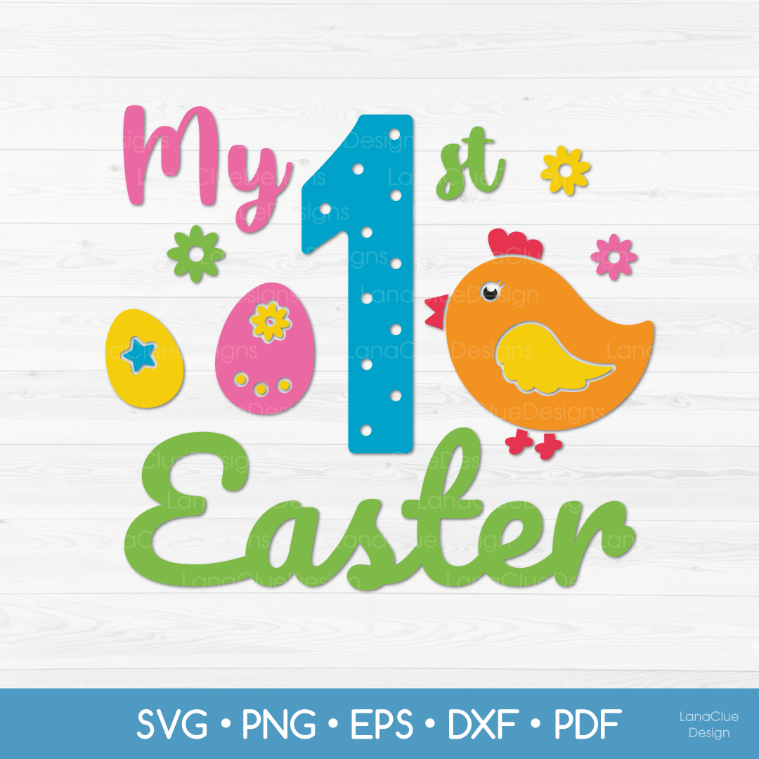 My 1st Easter SVG Baby's First Easter Design SVG Inspire Uplift