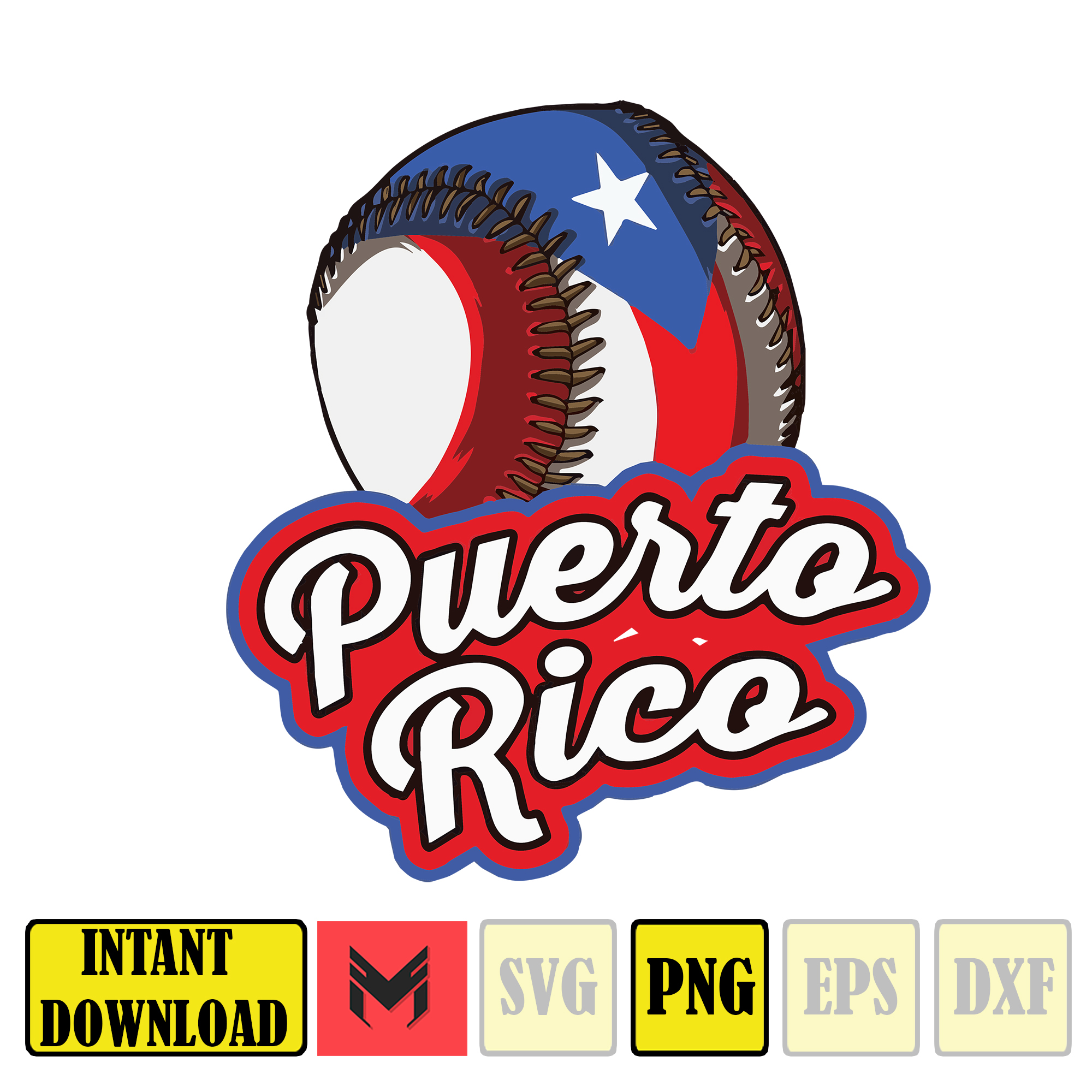 Puerto Rico Baseball Team, Puerto Rico Baseball Png, Puerto - Inspire