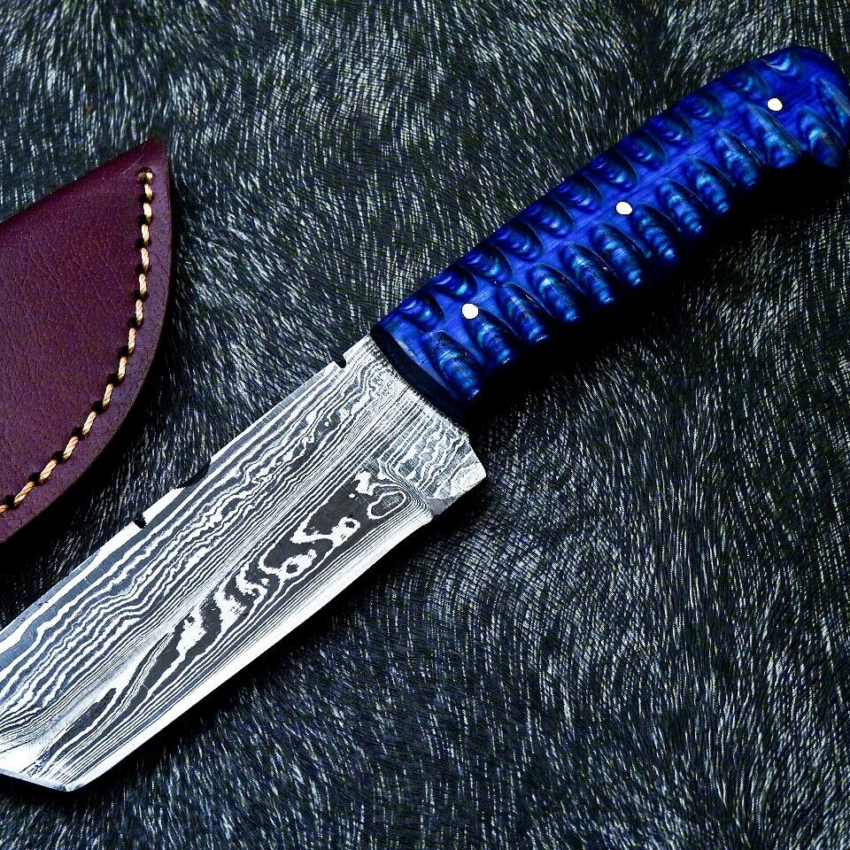 Premium Full Tang Handmade Damascus Skinning Knife main image 0