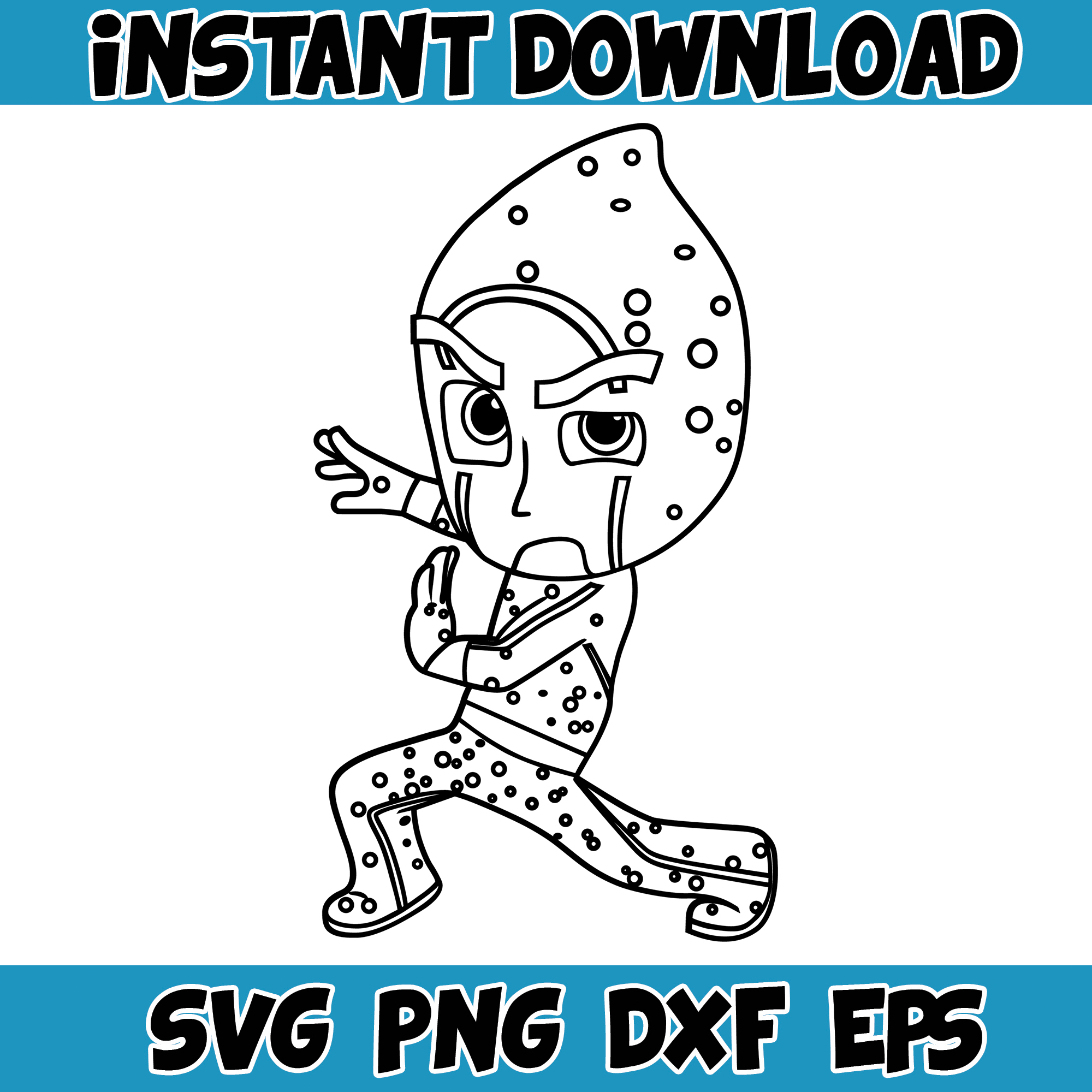 PJ Mask Clipart, PJ Mask svg cut files for Cricut, Silhouett - Inspire ...