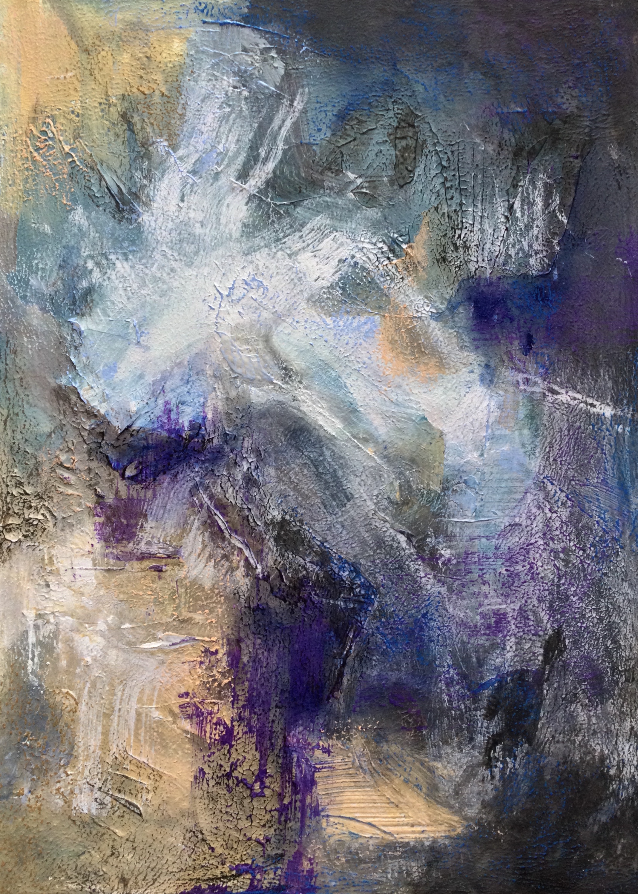 Expressionism Icon Original painting abstract expressionism | Inspire Uplift