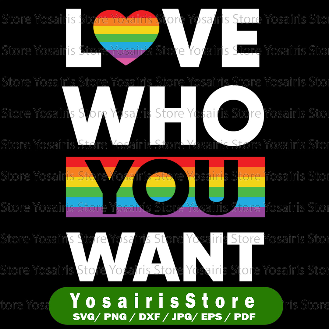 LGBT Love Svg, Rainbow Svg, Heart Svg, Gay Pride svg png ep | Inspire ...