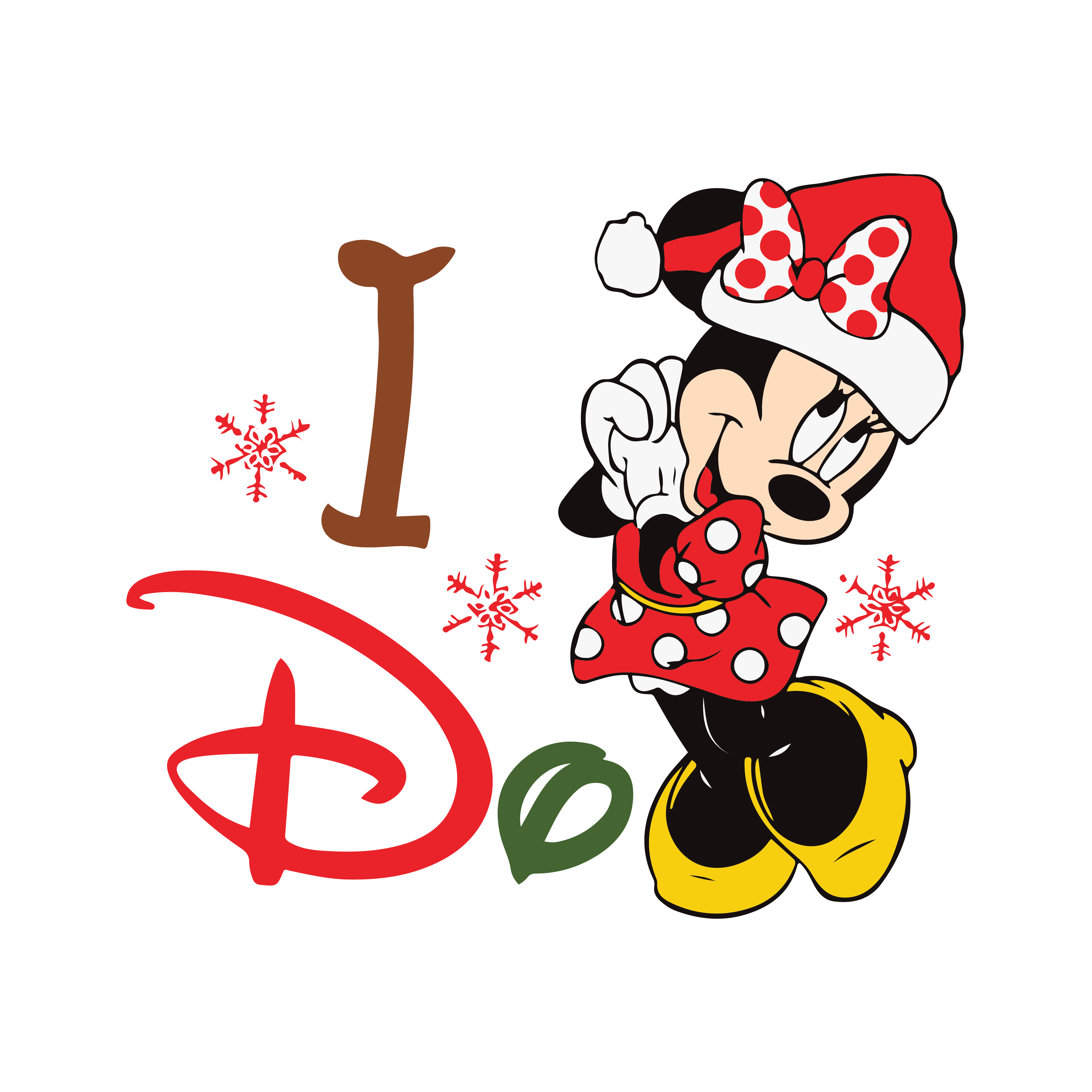 I Do Minnie Christmas Svg, Merry Christmas Svg, Mickey Svg, - Inspire