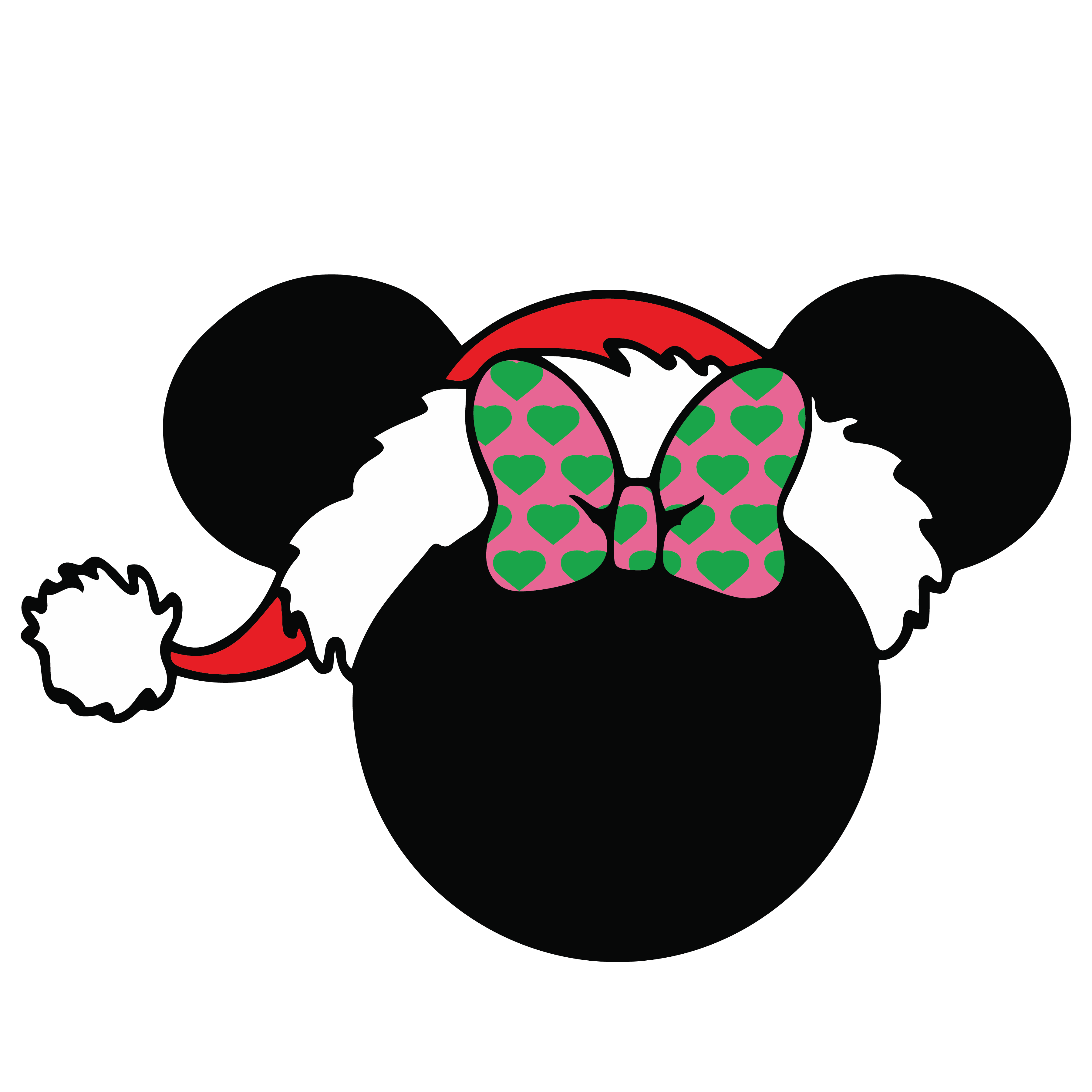 Disney Minnie Christmas Svg, Merry Christmas Svg, Mickey Svg - Inspire