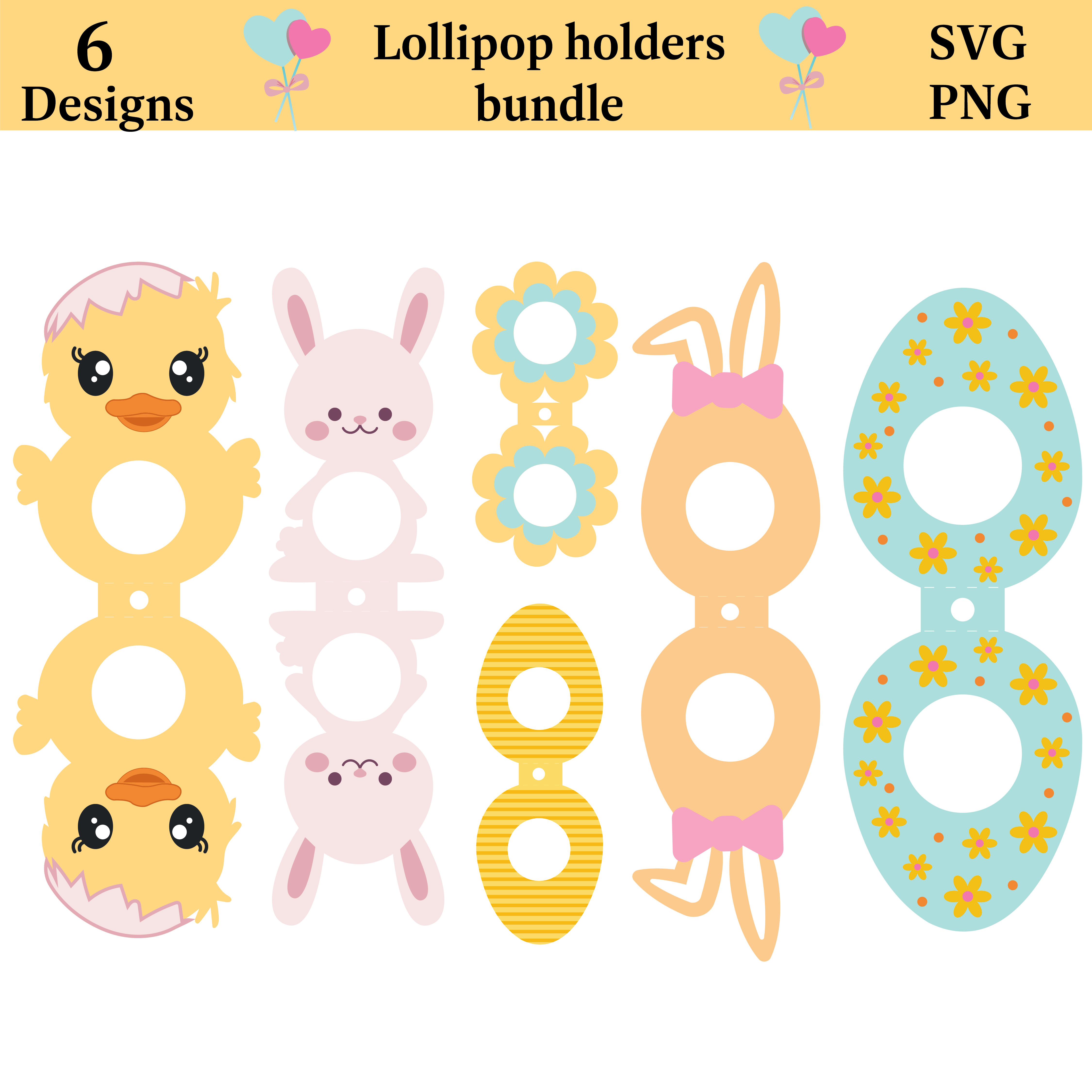 Easter Lollipop holders SVG | Sucker holder SVG | Instant Di | Inspire ...