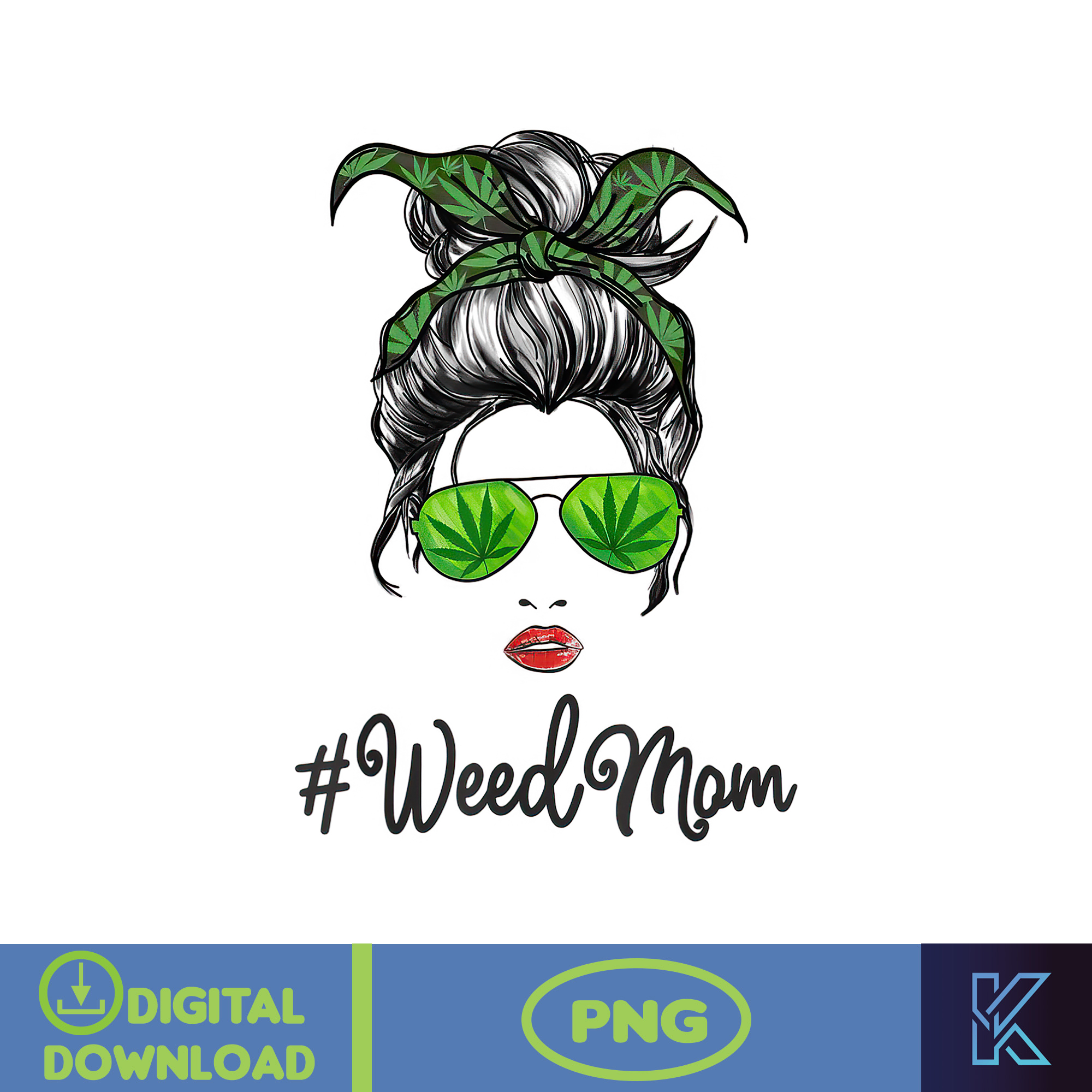 Messy Bun Life Hair Glasses PNG, Momlife PnG, Mom Png, Mothe - Inspire ...