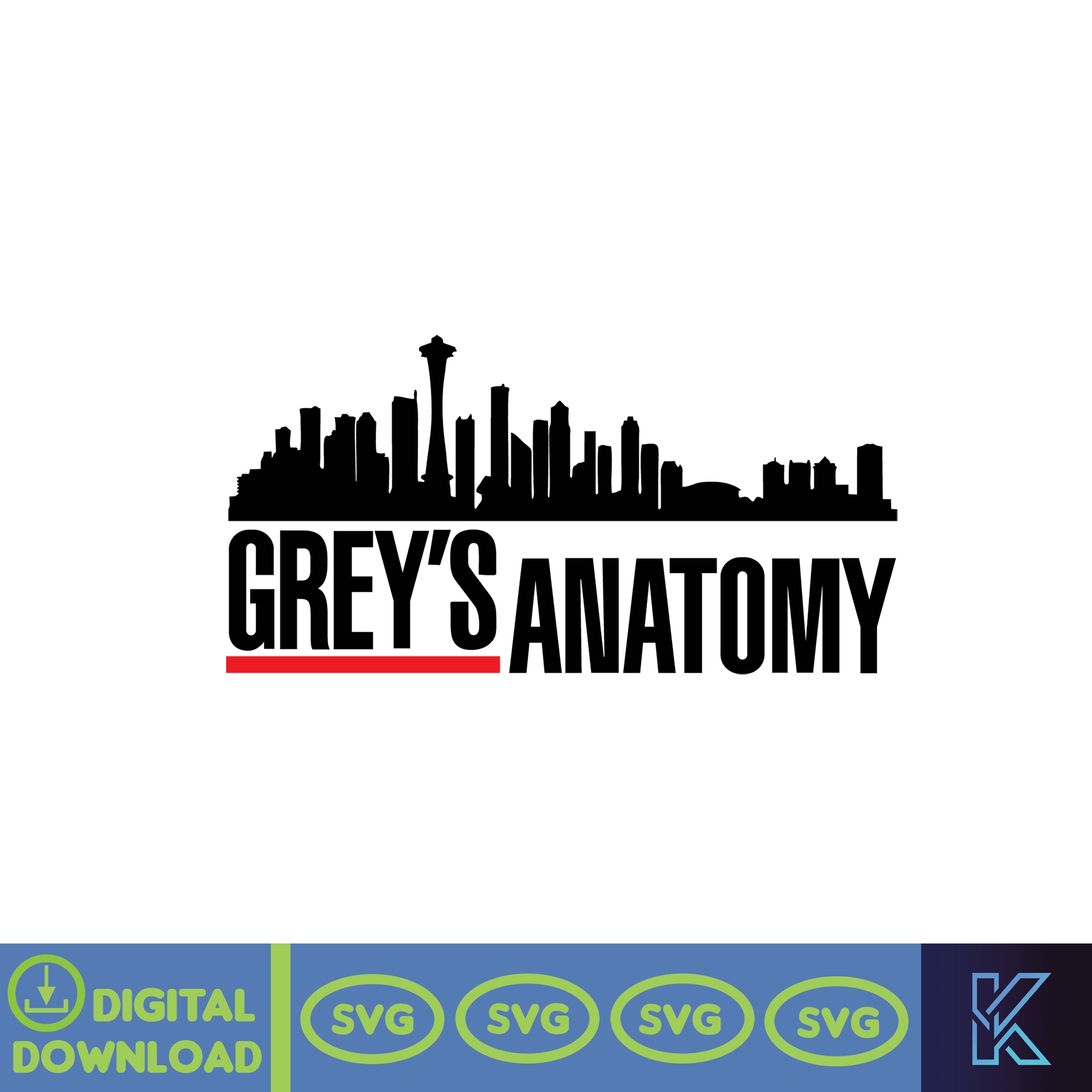 greys anatomy svg, greys anatomy png, greys anatomy stickers - Inspire ...
