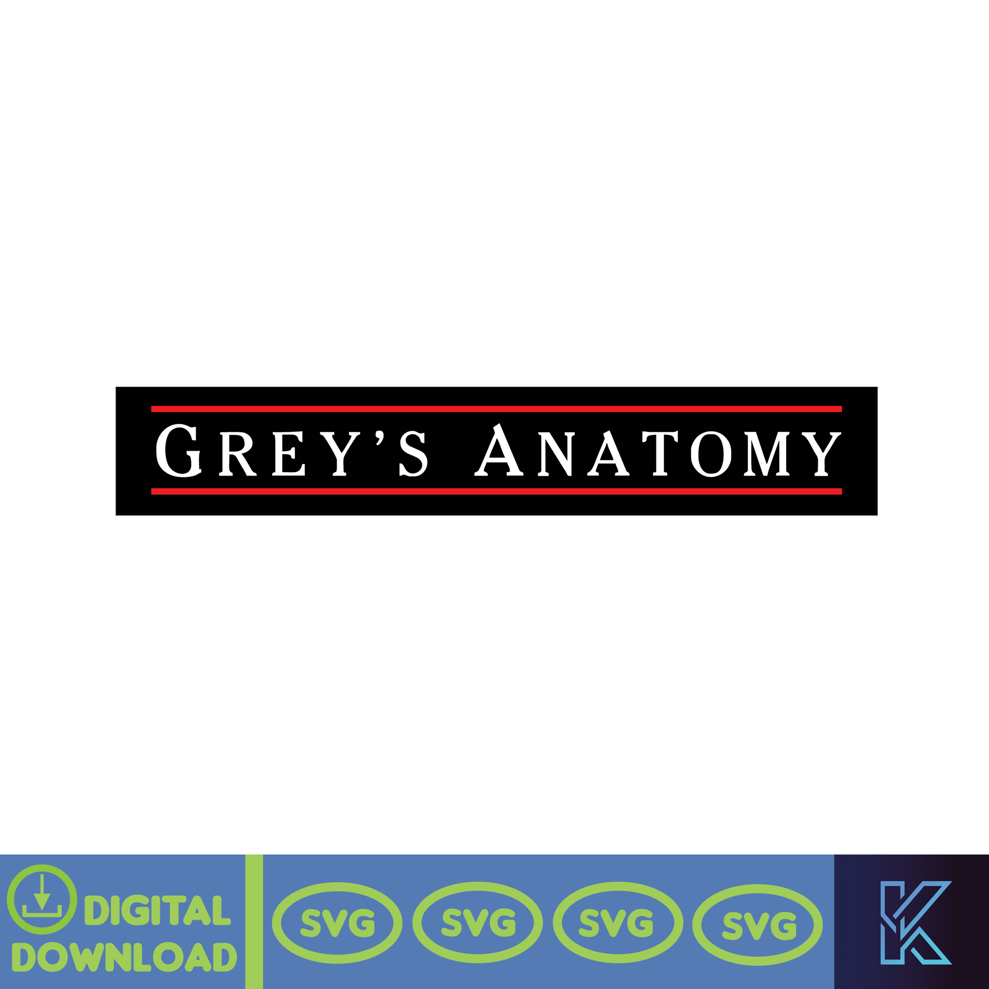 greys anatomy svg, greys anatomy png, greys anatomy stickers - Inspire ...
