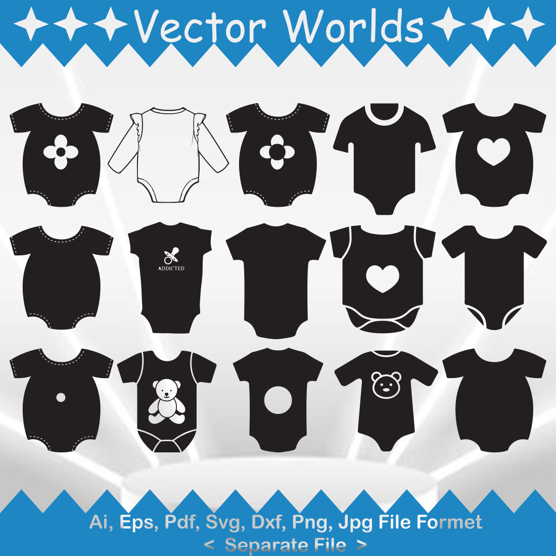 Baby Bodysuit svg, Baby Bodysuits svg, Kids svg, Baby, Bodys Inspire