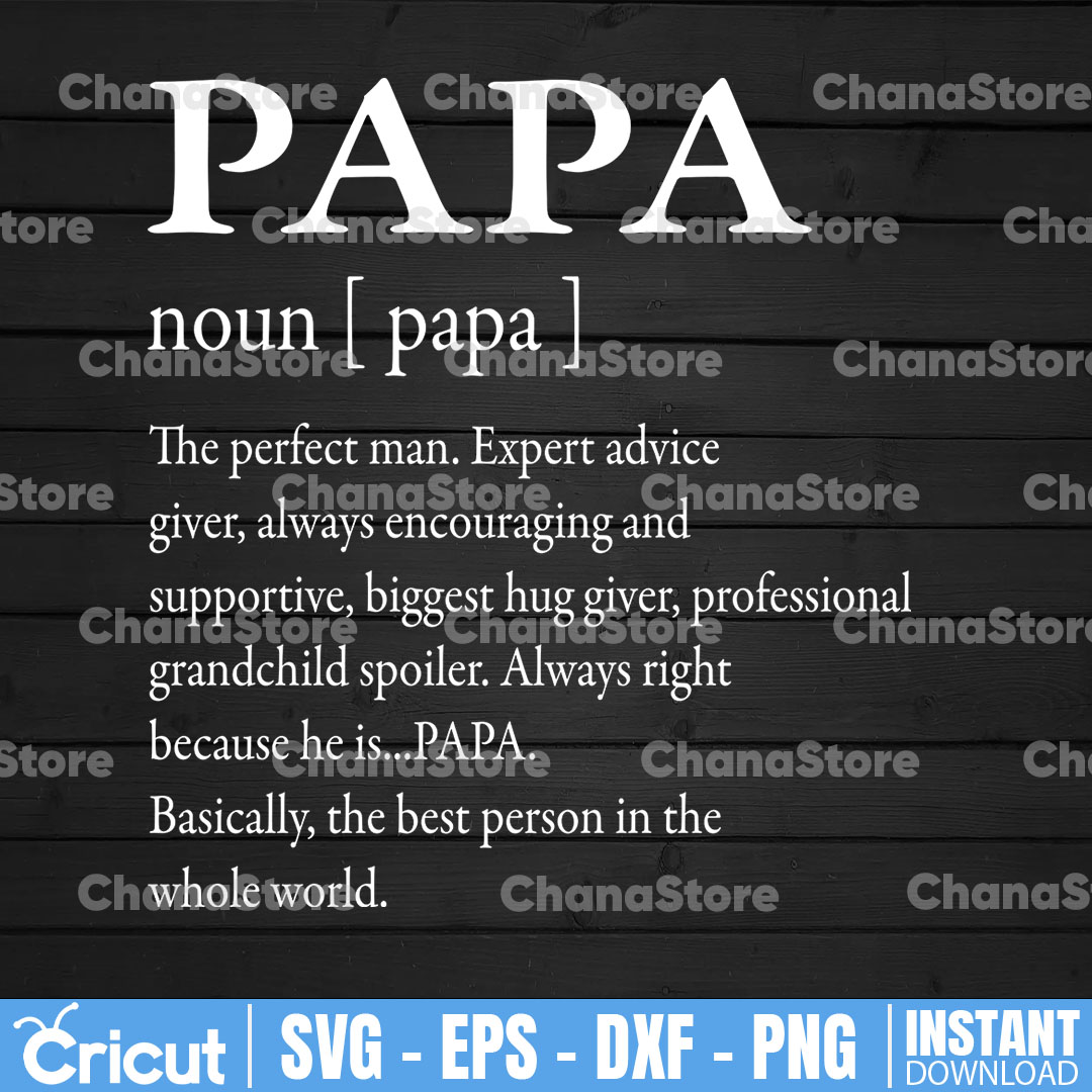 PAPA DEFINITION MEANING visual data 7