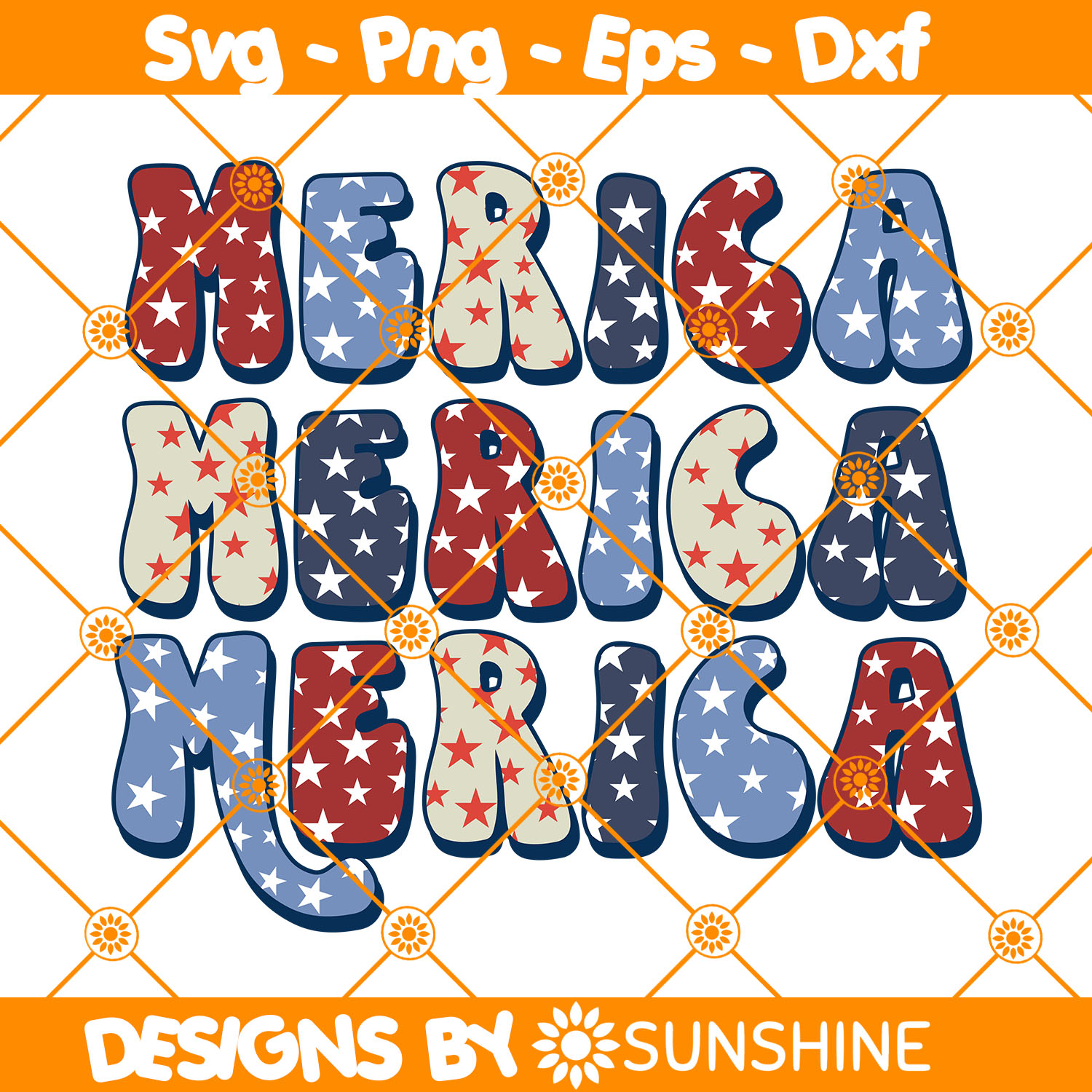 merica svg - Inspire Uplift