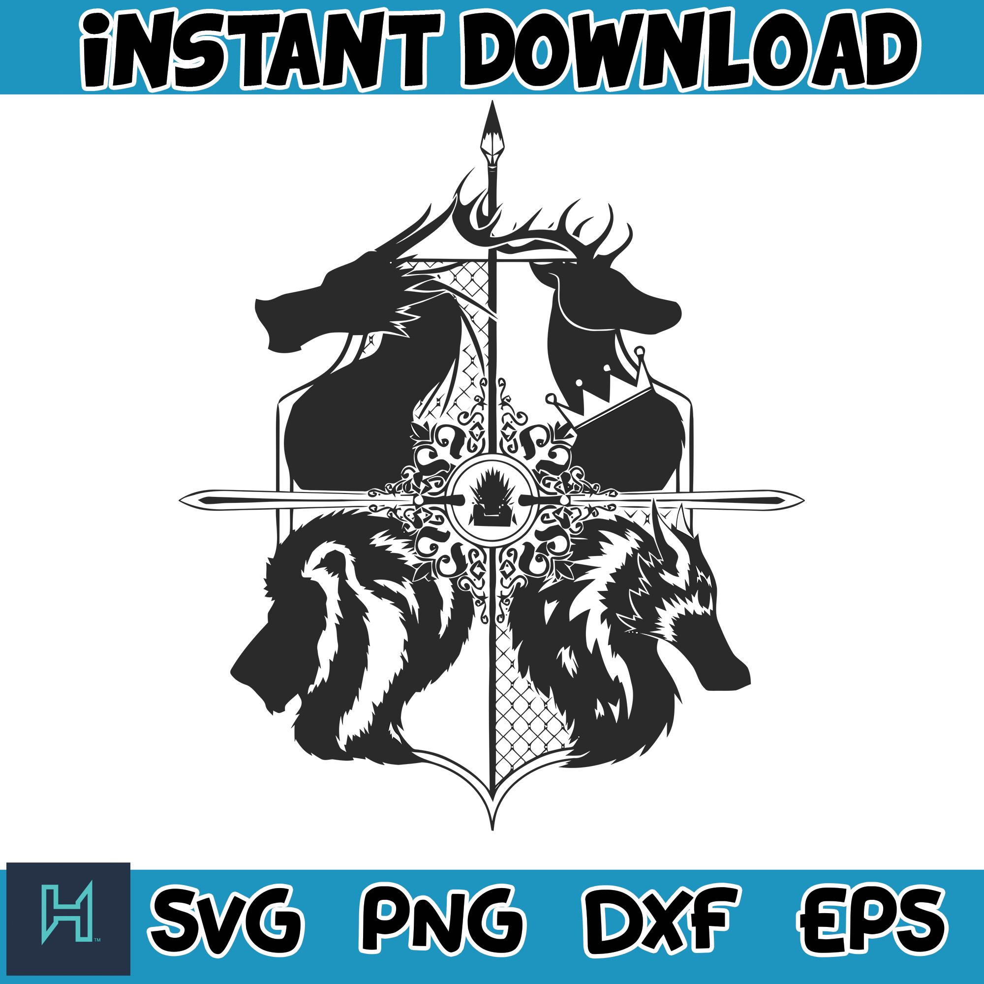 Game Of Thrones svg, Game Of Thrones Big Bundle svg, GOT png - Inspire