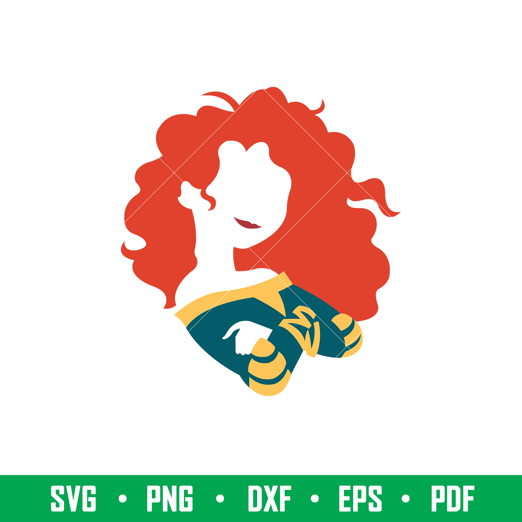 Disney Princess Svg, Disney Princess Clipart, Princesses Svg - Inspire