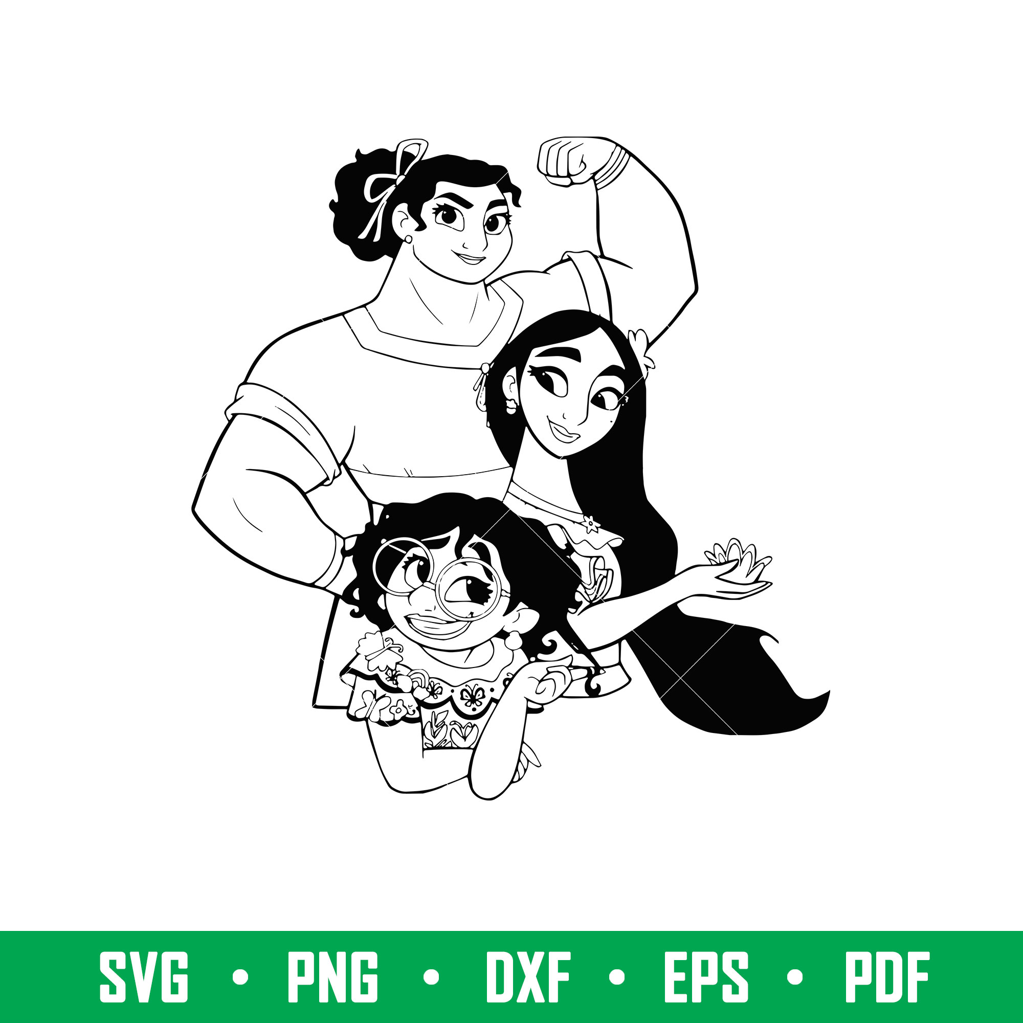 Encanto Svg, Encanto Characters Svg, Encanto Clipart, Encant Inspire