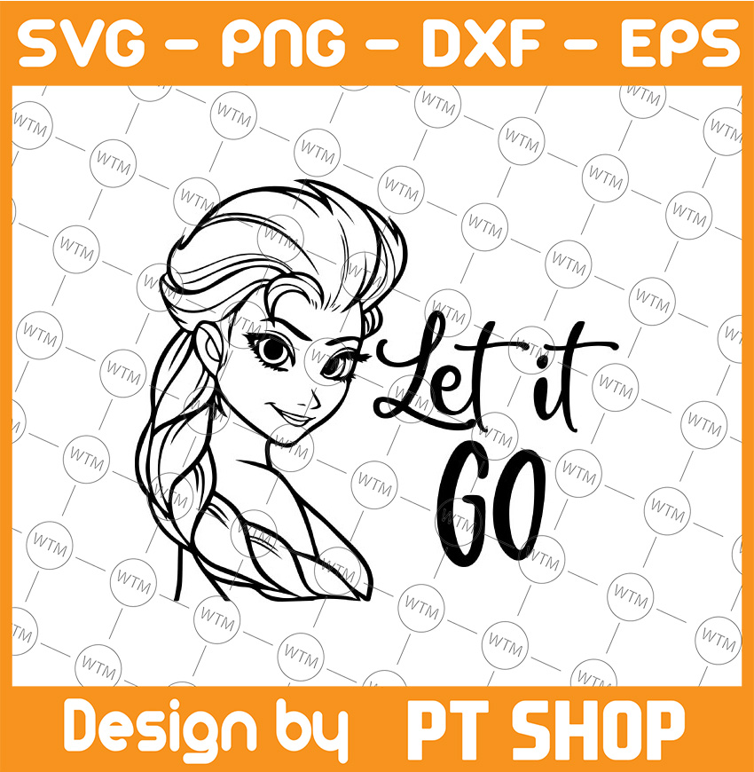 Cv Elsa Frozen Elsa Let It Go Disney SVG Clipart Cricut Silhouette C - Inspire ...