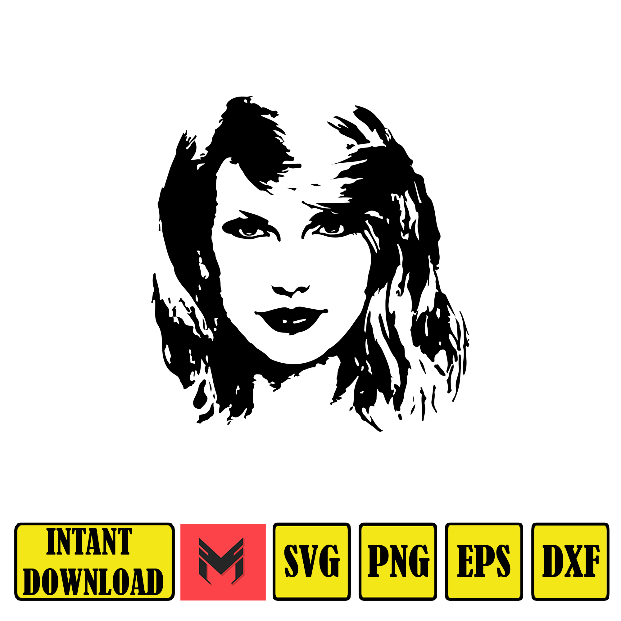 Taylor Swift Midnight SVG walker , vector file , file cut , Inspire Uplift