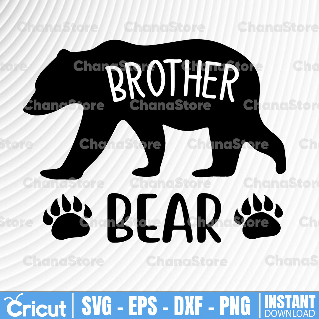 Brother Bear SVG, Brother SVG, Family svg, Bro svg Design, | Inspire Uplift